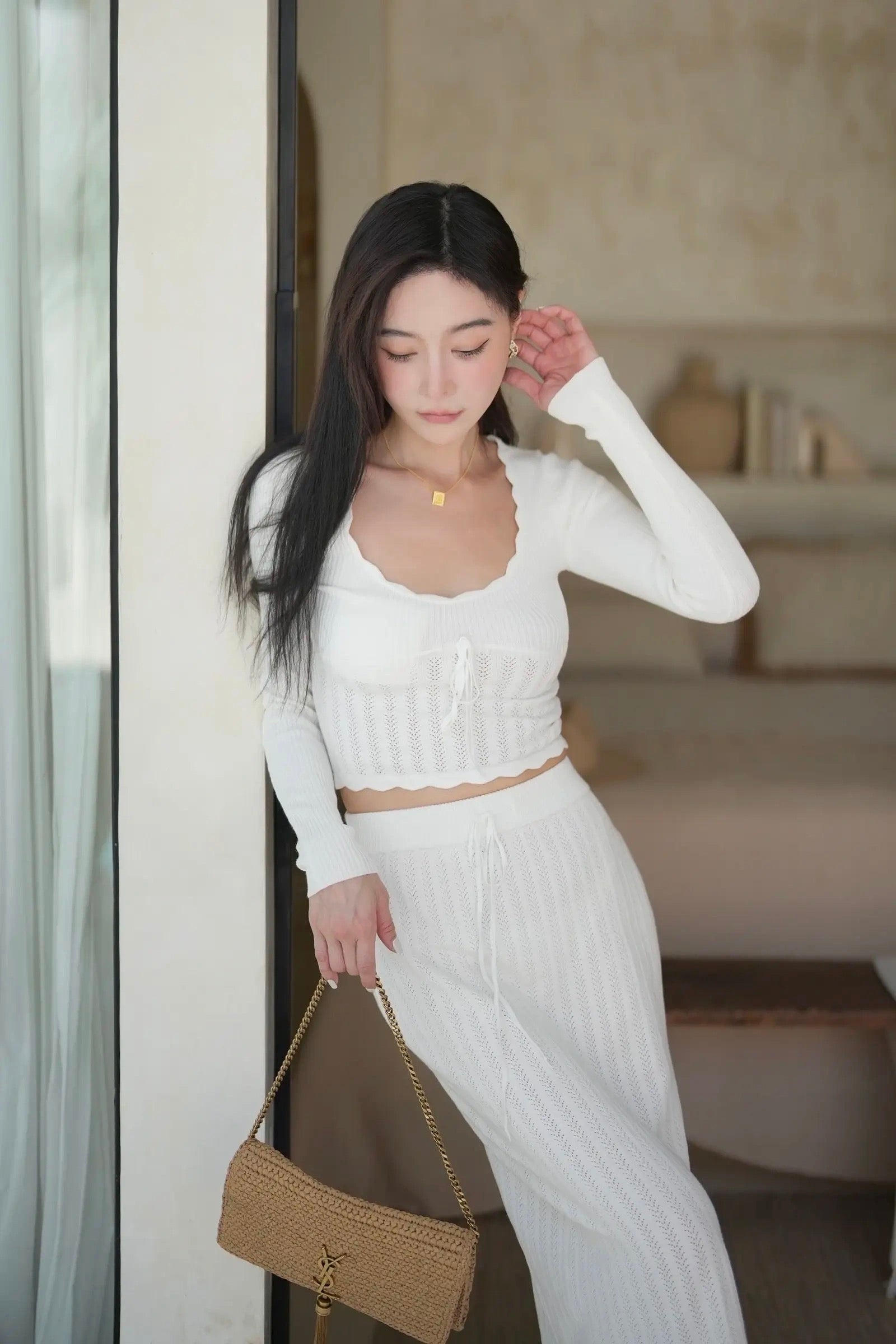 Blame The Moon Knit Skirt