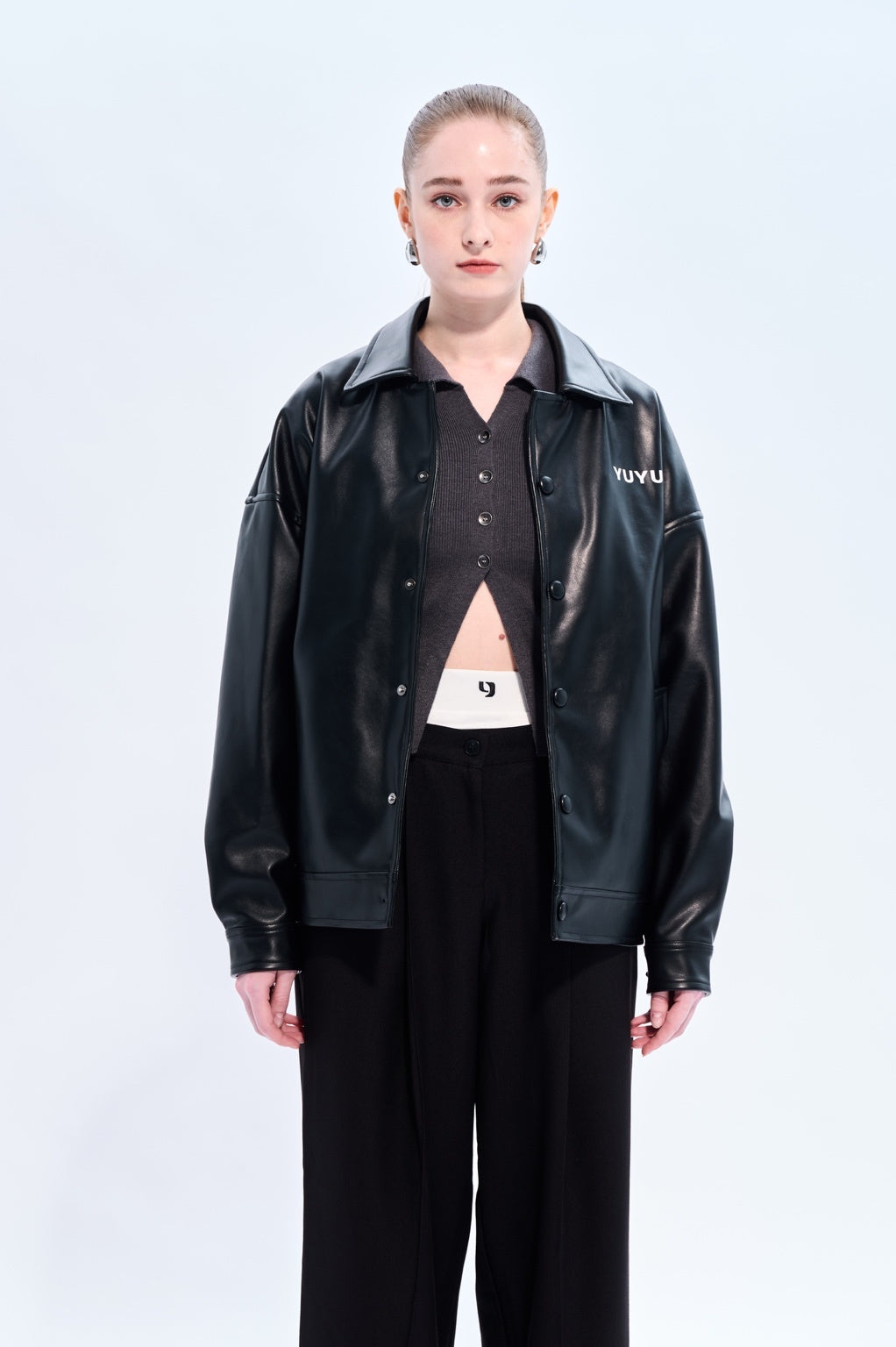 Classic yuyu Leather Jacket