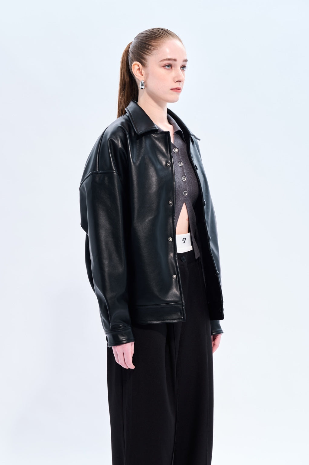 Classic yuyu Leather Jacket