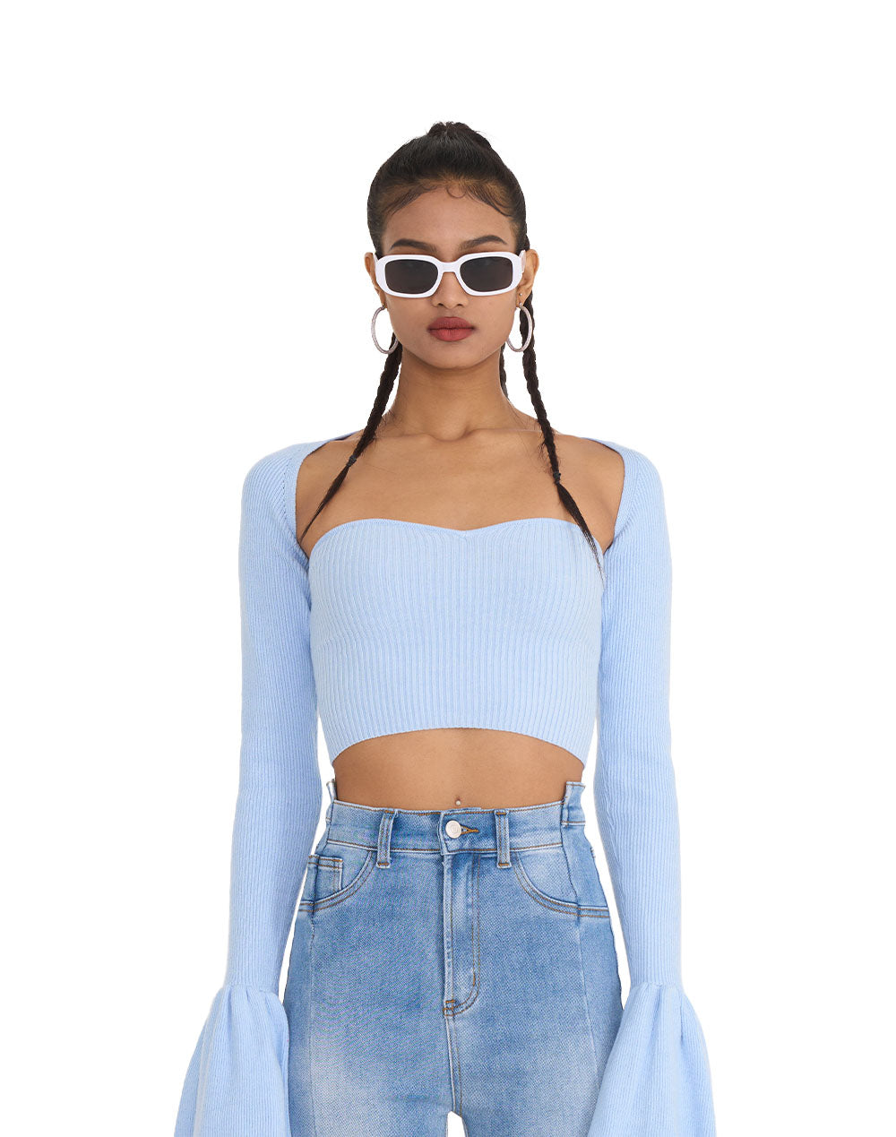 Touched By No One Knit Top