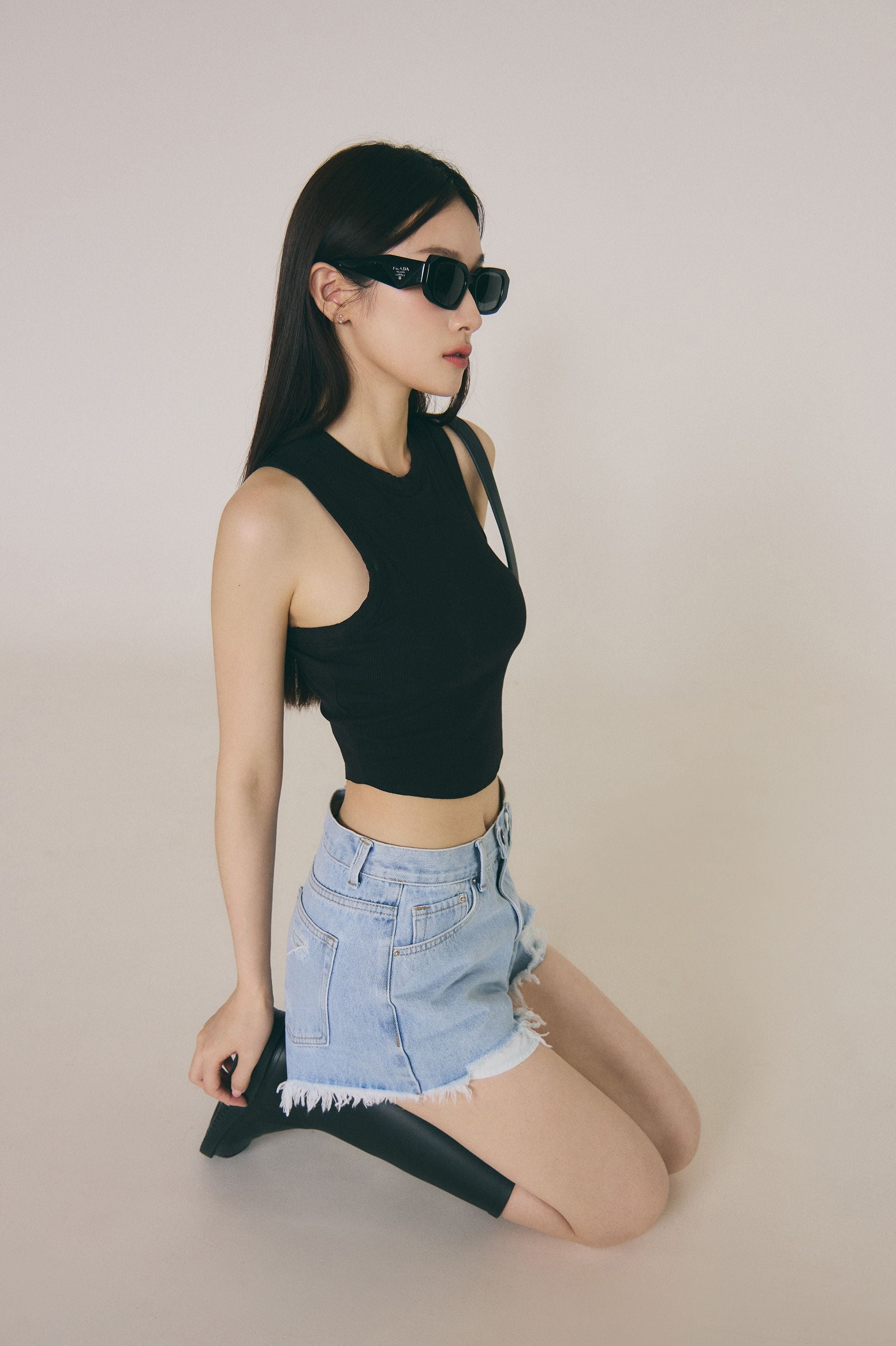 Want You Bad Denim Shorts