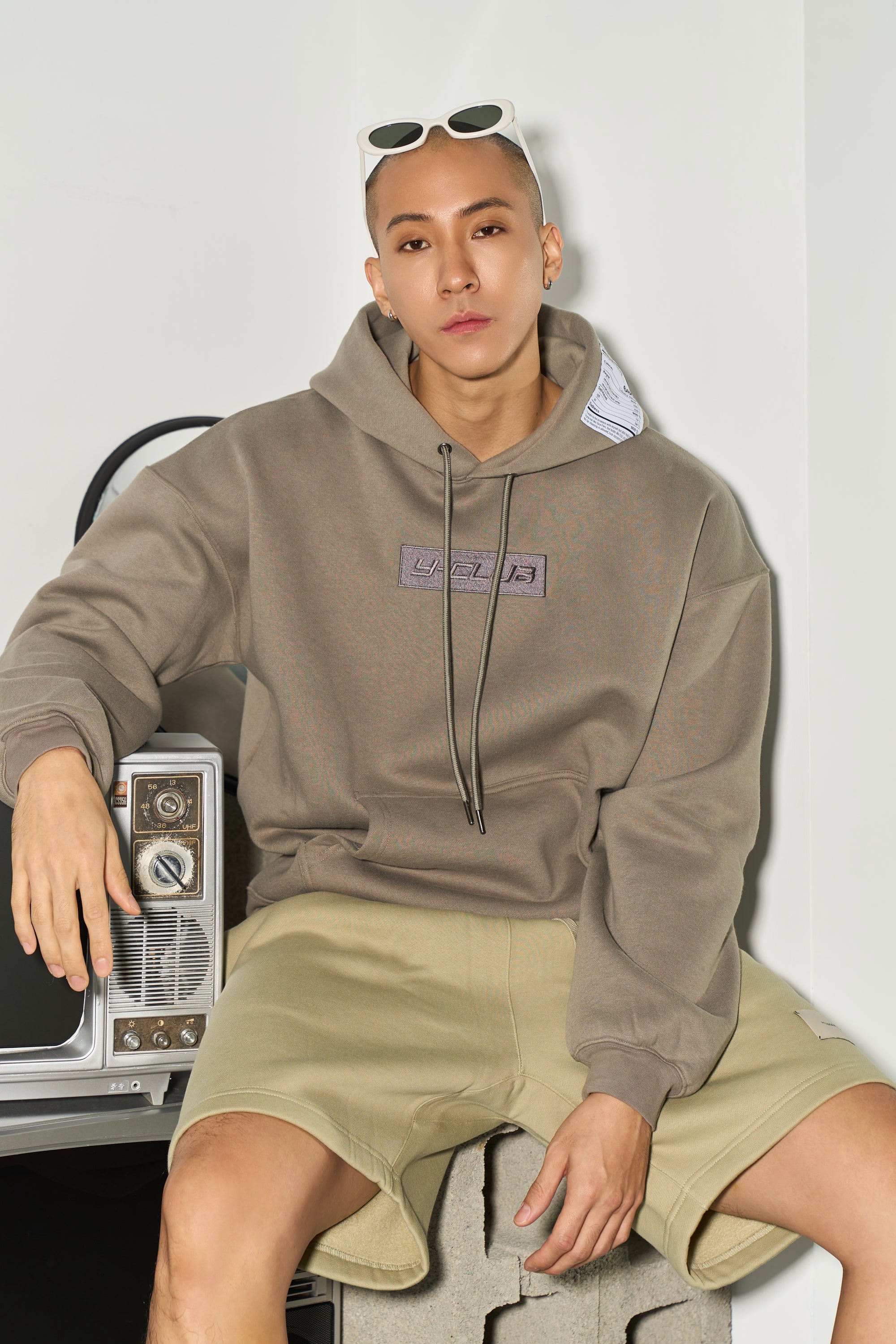 Y-Club Box Logo Hoodie