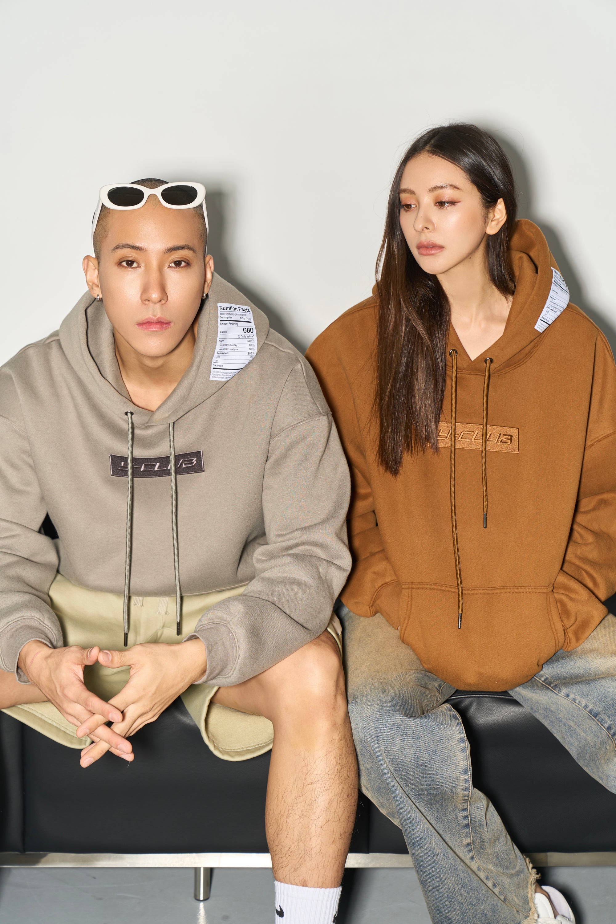 Y-Club Box Logo Hoodie