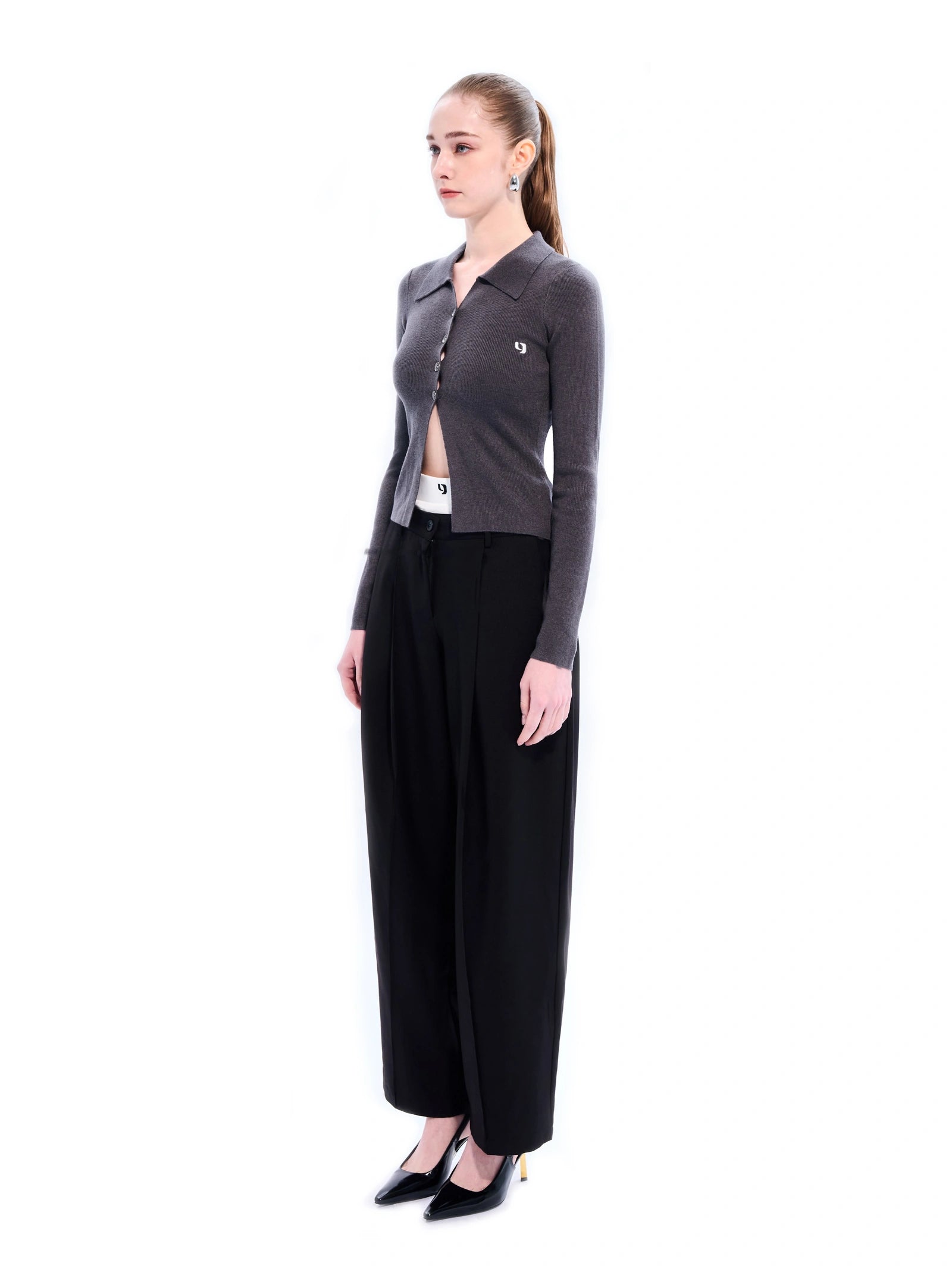 Y-logo Dress Pants