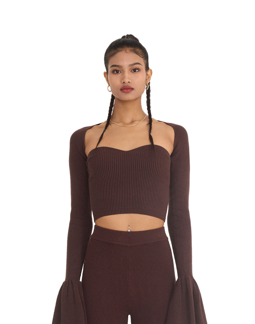 Touched By No One Knit Top