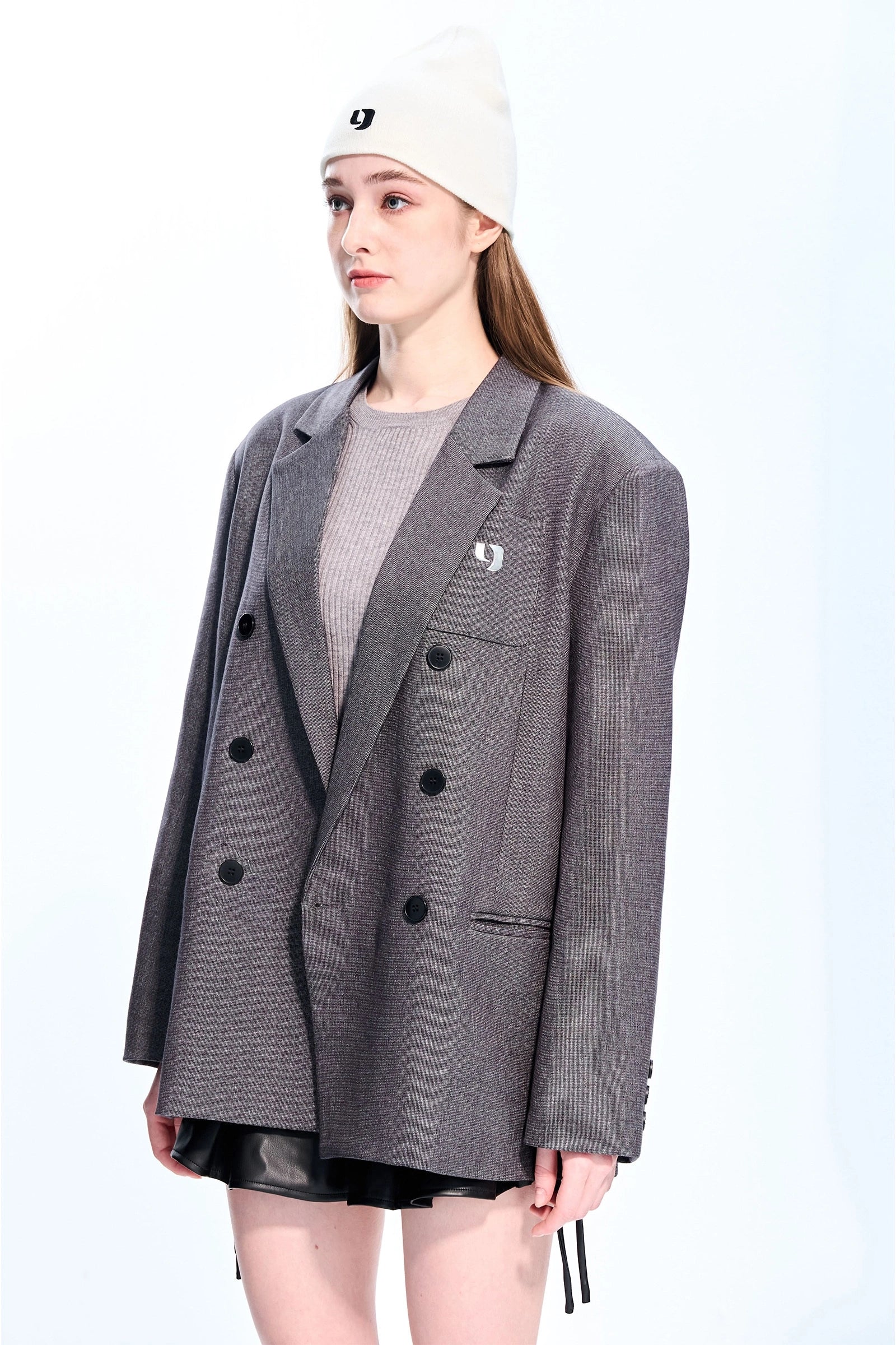 Metallic Y Logo Suit