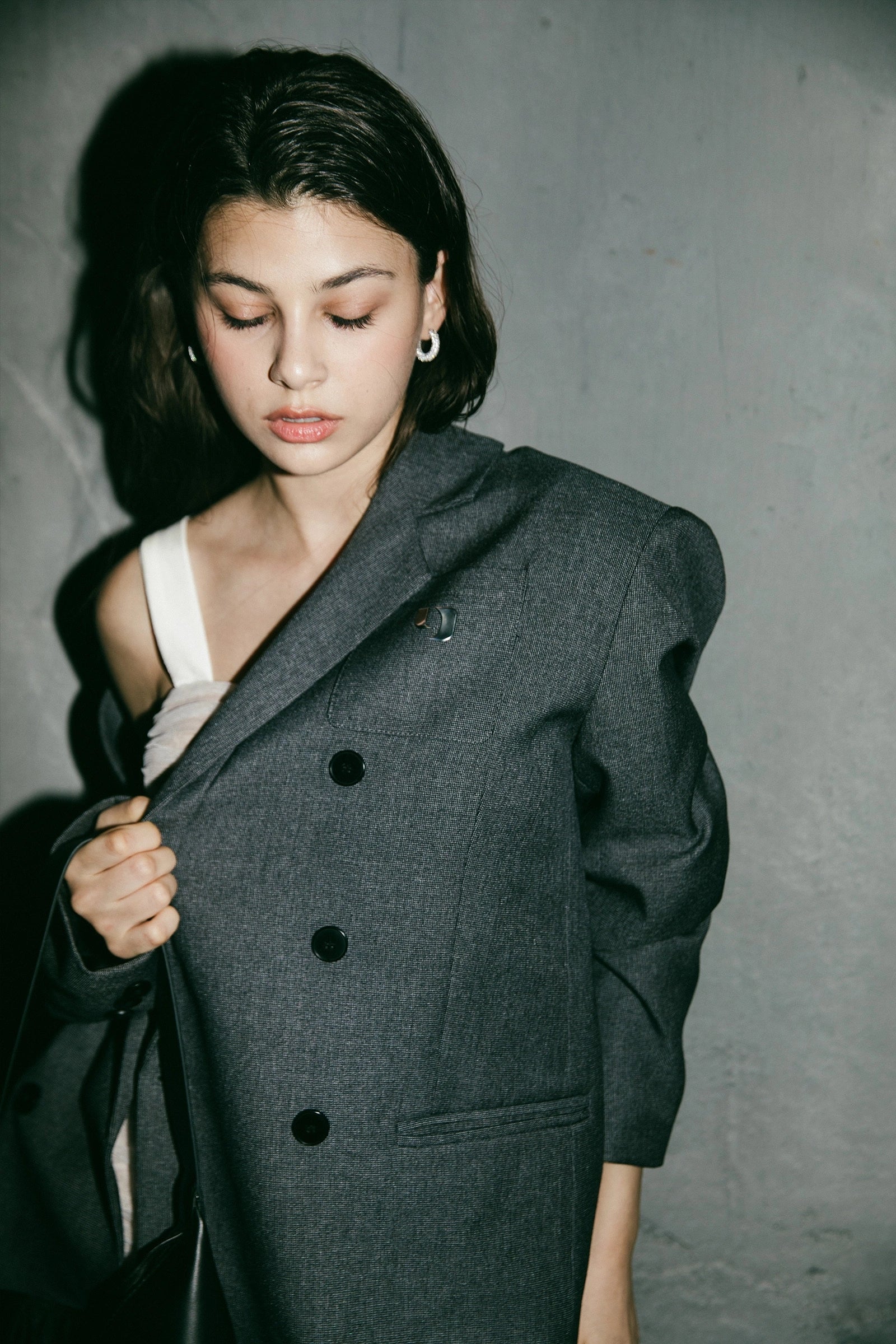 Metallic Y Logo Suit