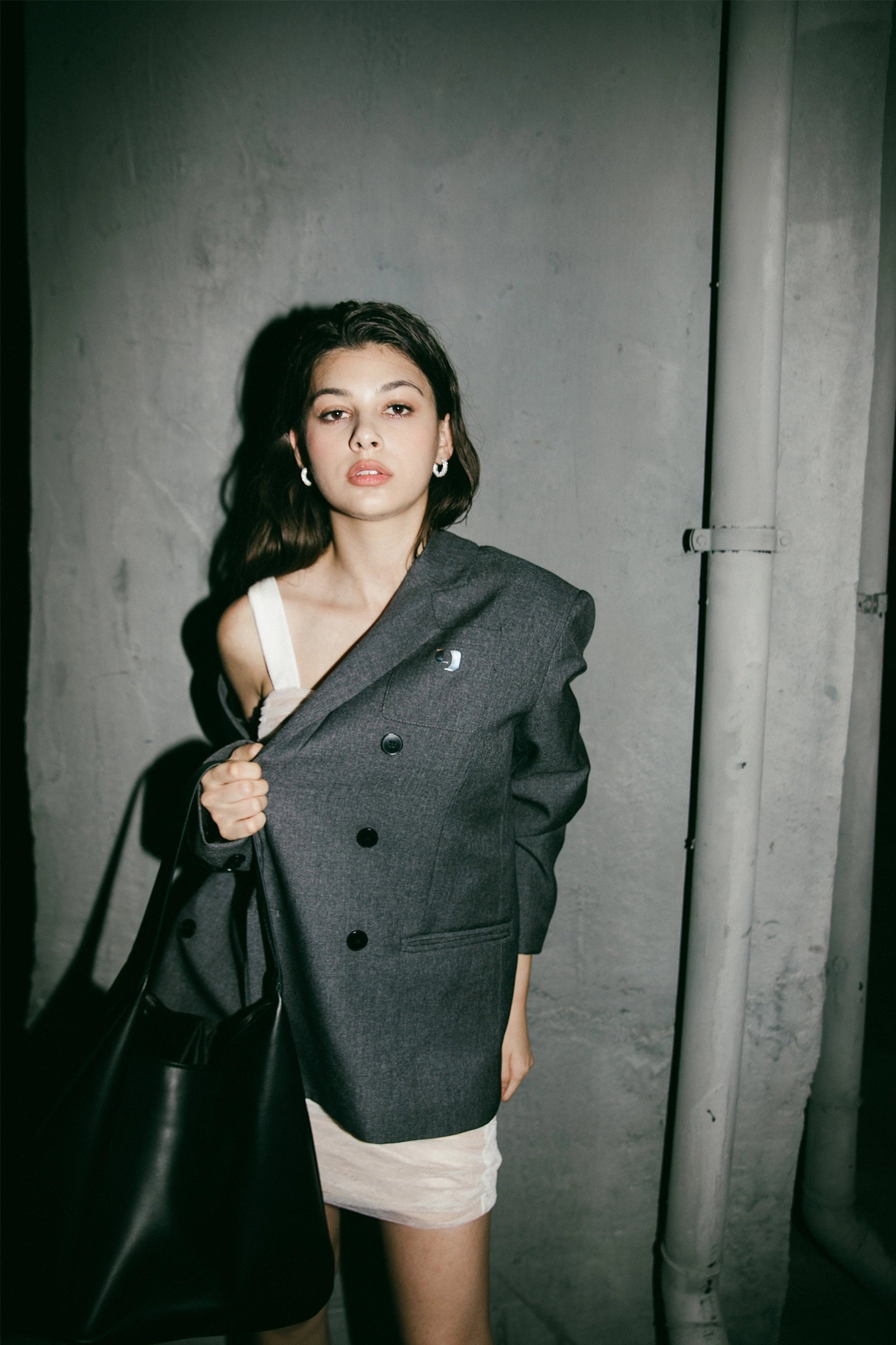 Metallic Y Logo Suit