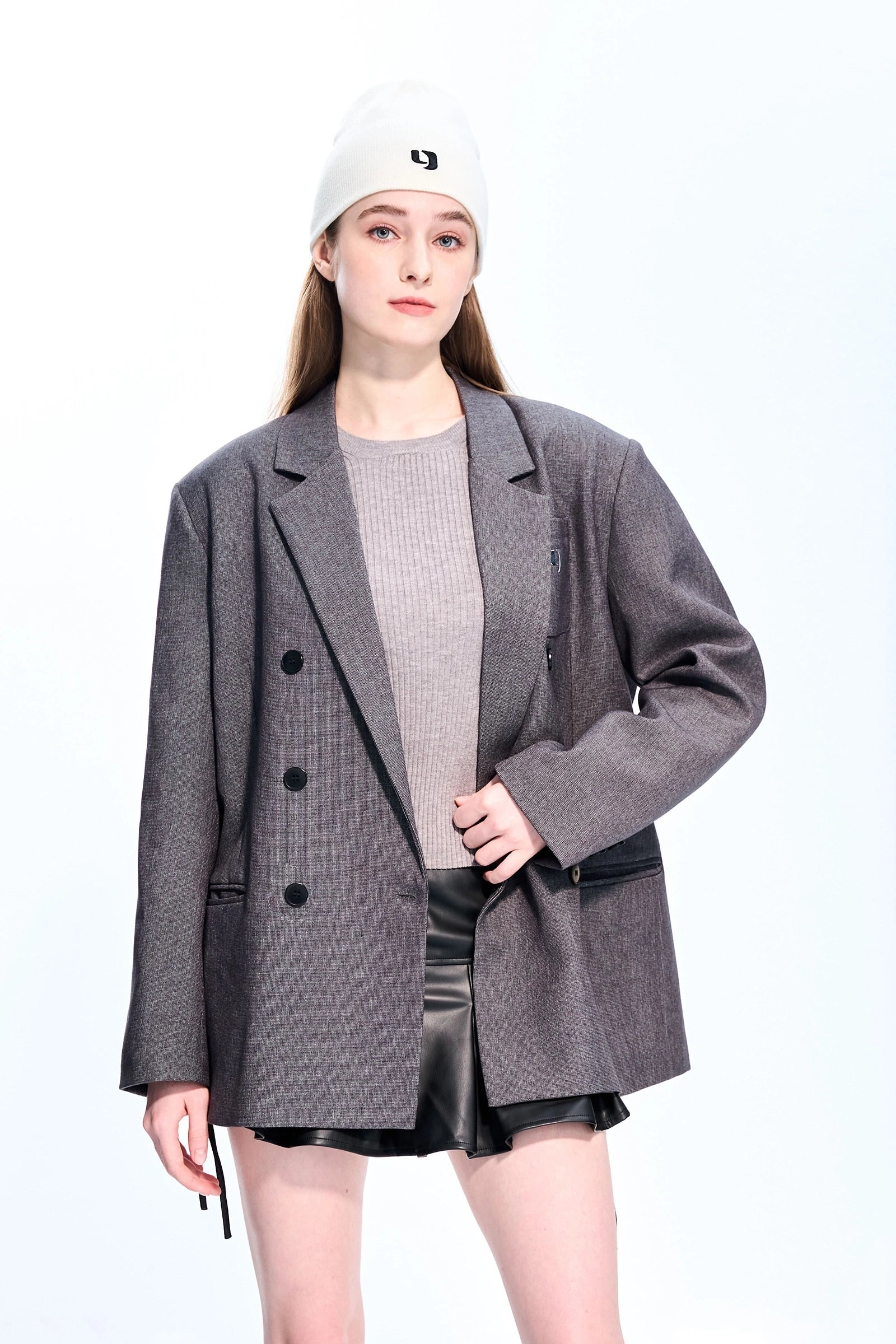 Metallic Y Logo Suit