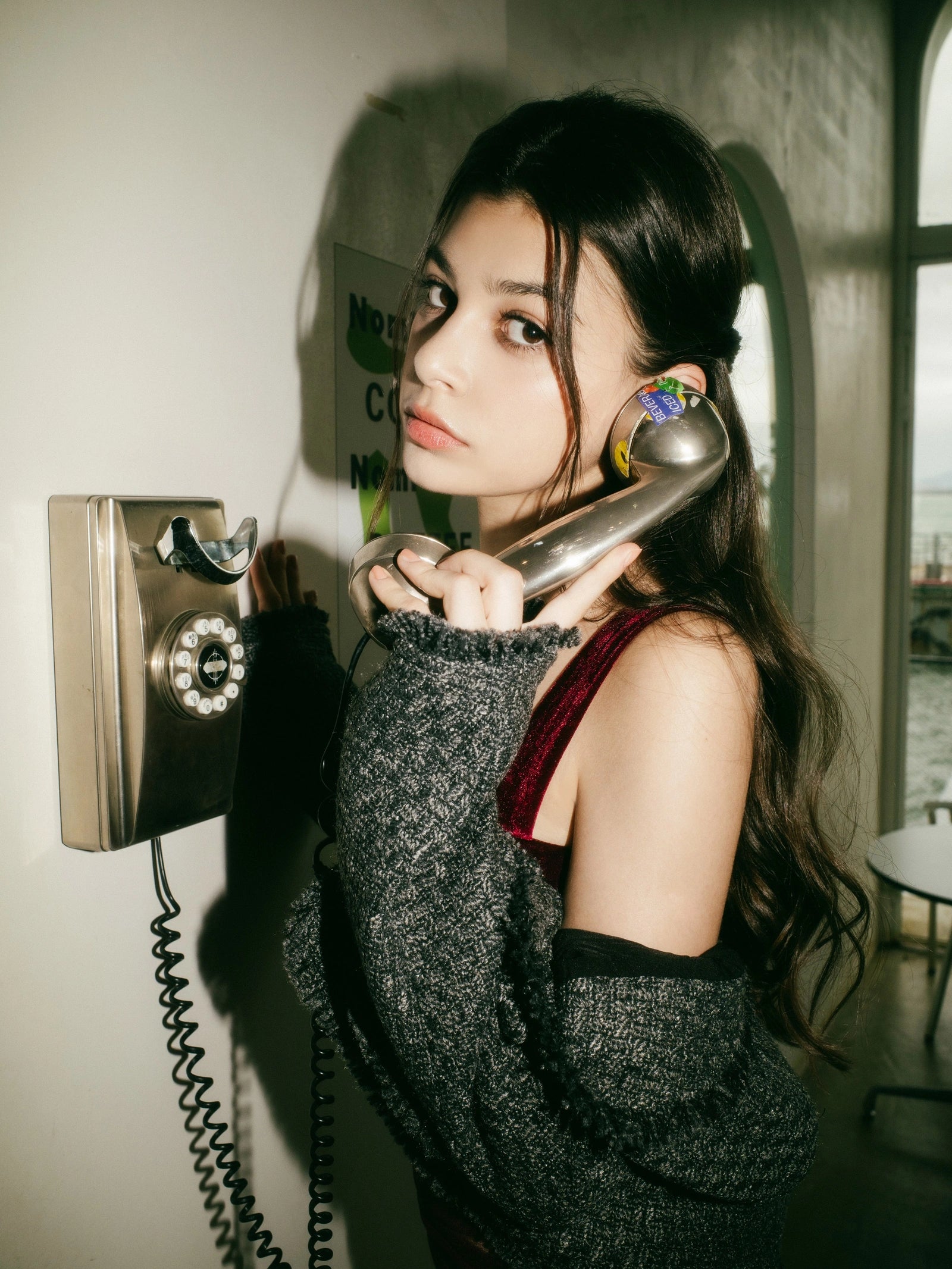 Grey Fringe Tweed Jacket