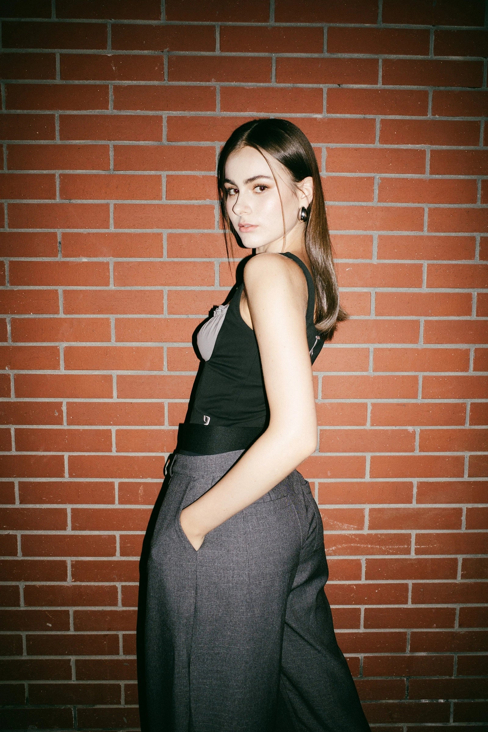 Y-logo Dress Pants