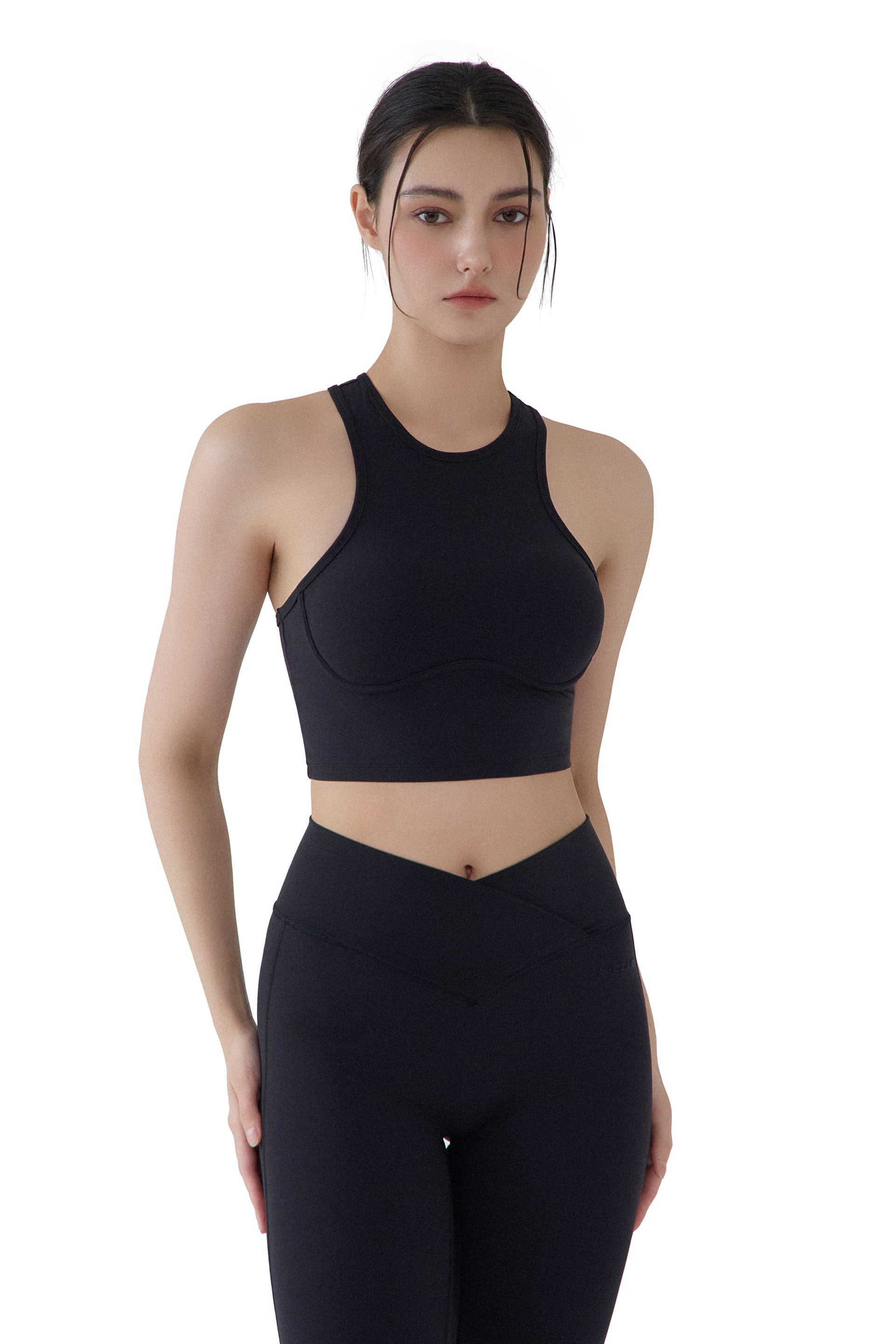 Good Feeling Tank Bra black