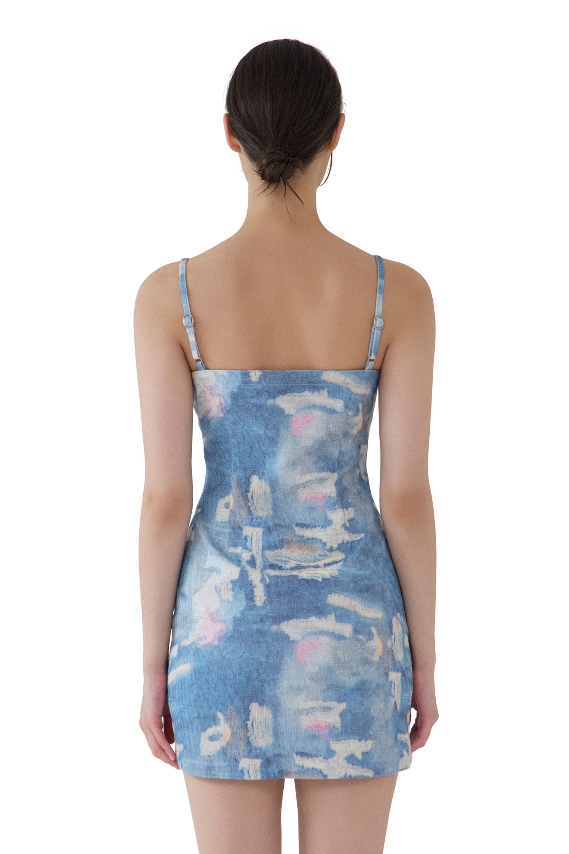 Nebula Print Dress