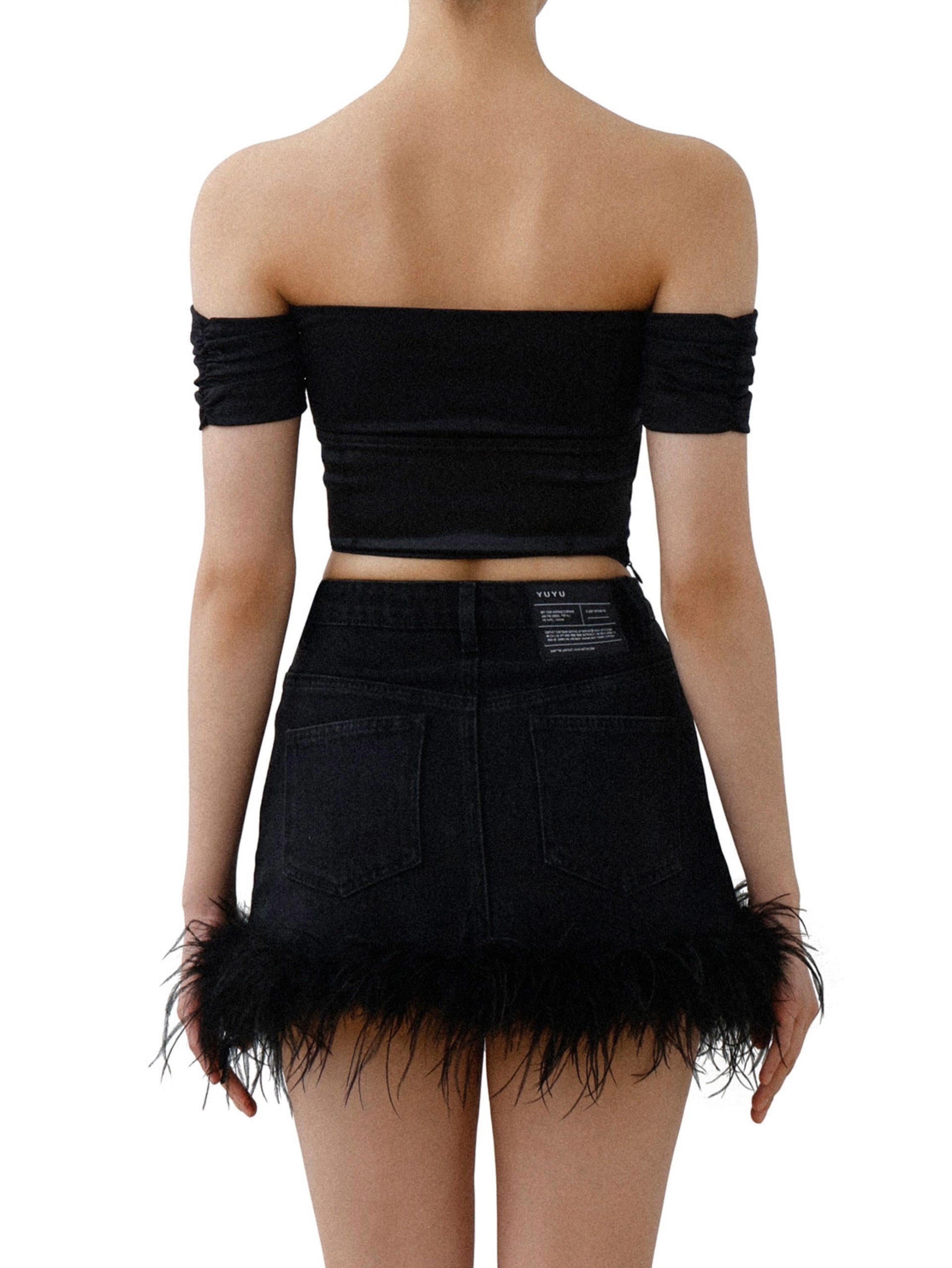Feathered Nights Skirt