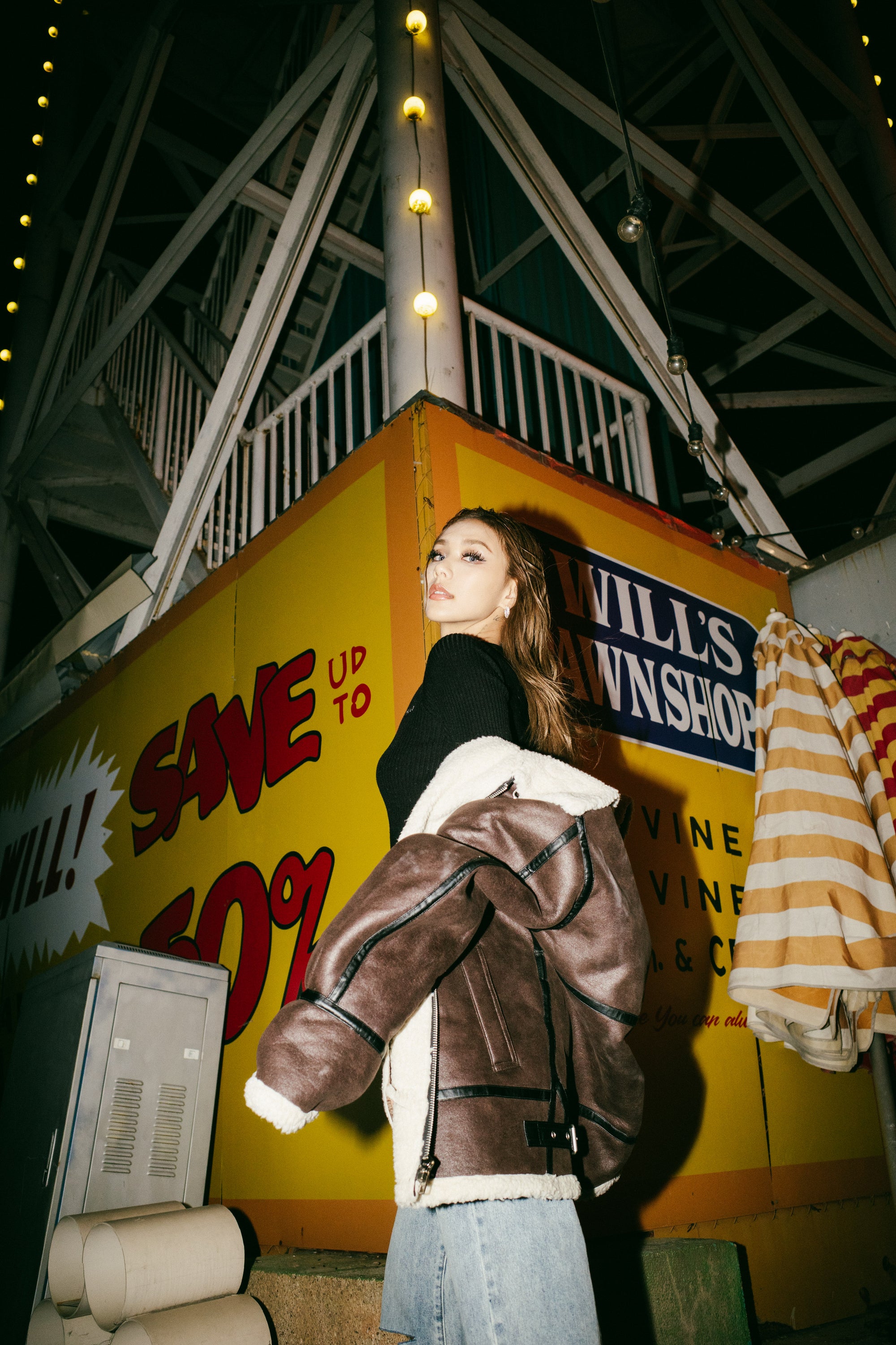 Rider Shearling Jacket