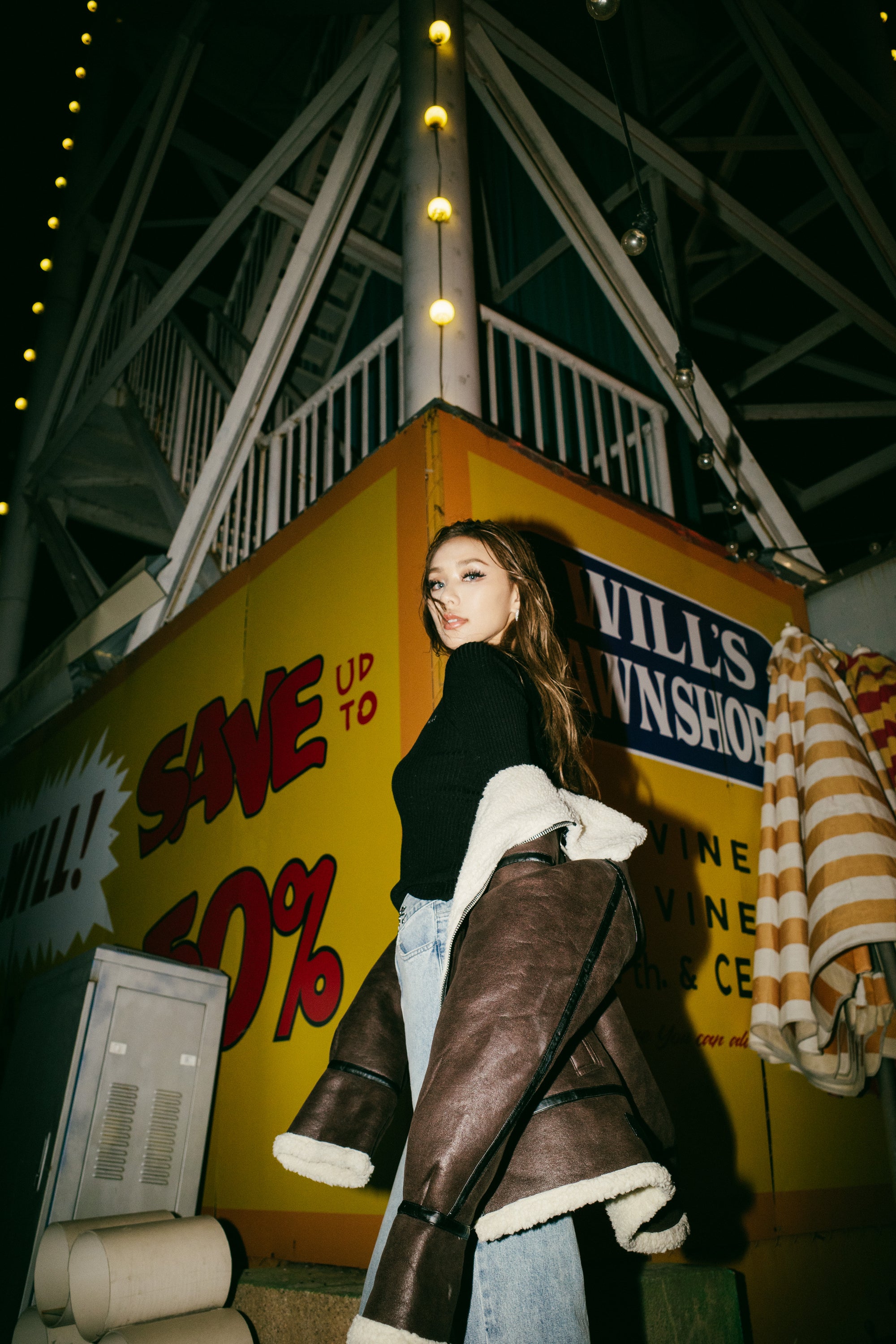 Rider Shearling Jacket