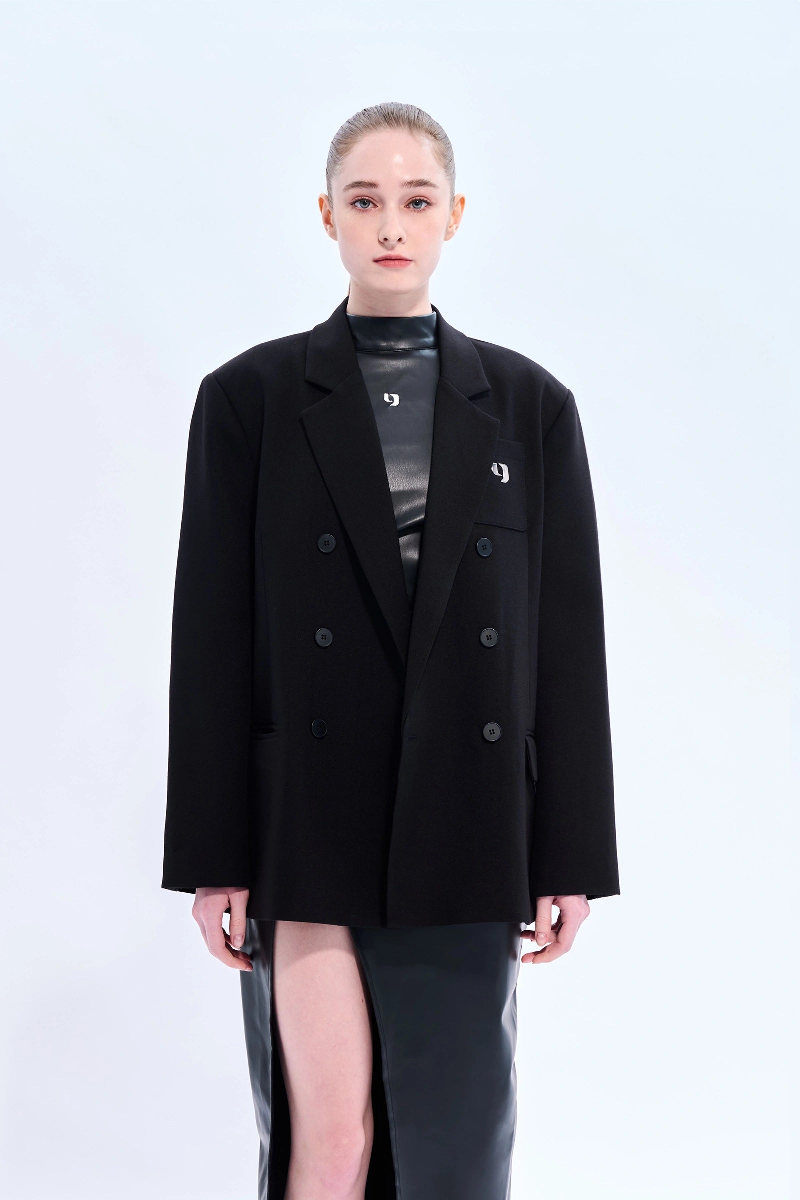 Metallic Y Logo Suit