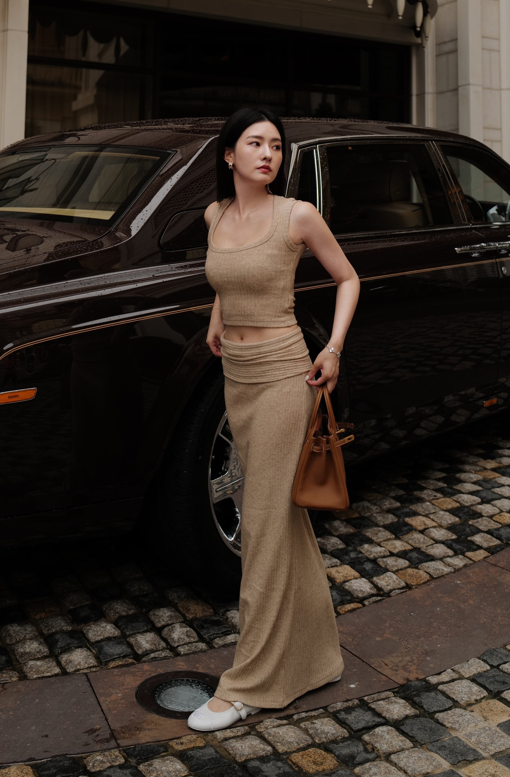 Where It Stays Knit Top