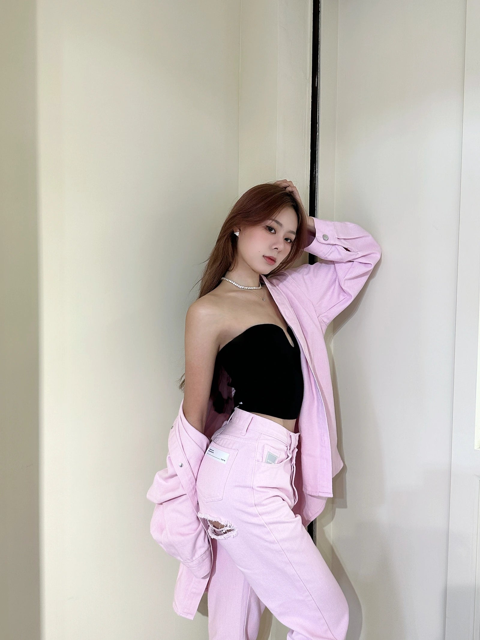 Broken Girlfriend Denim 破女友褲