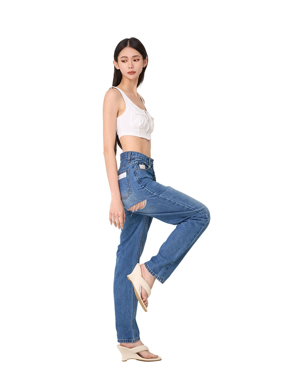 Broken Girlfriend Denim