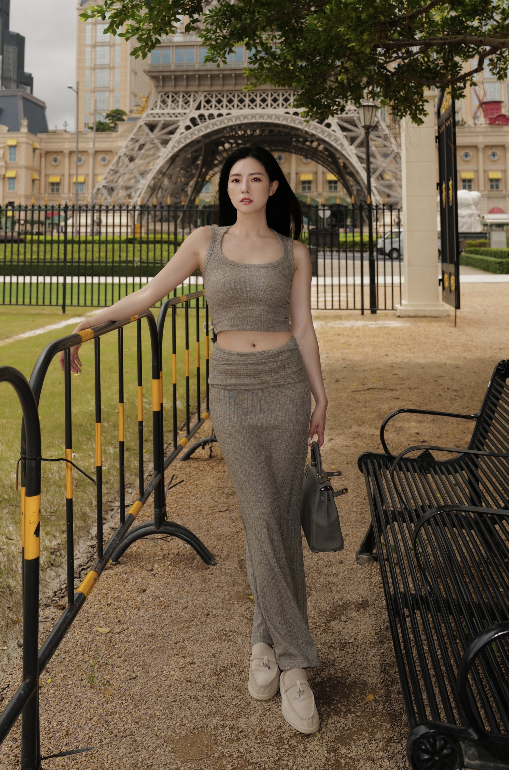 Where It Stays Knit Skirt