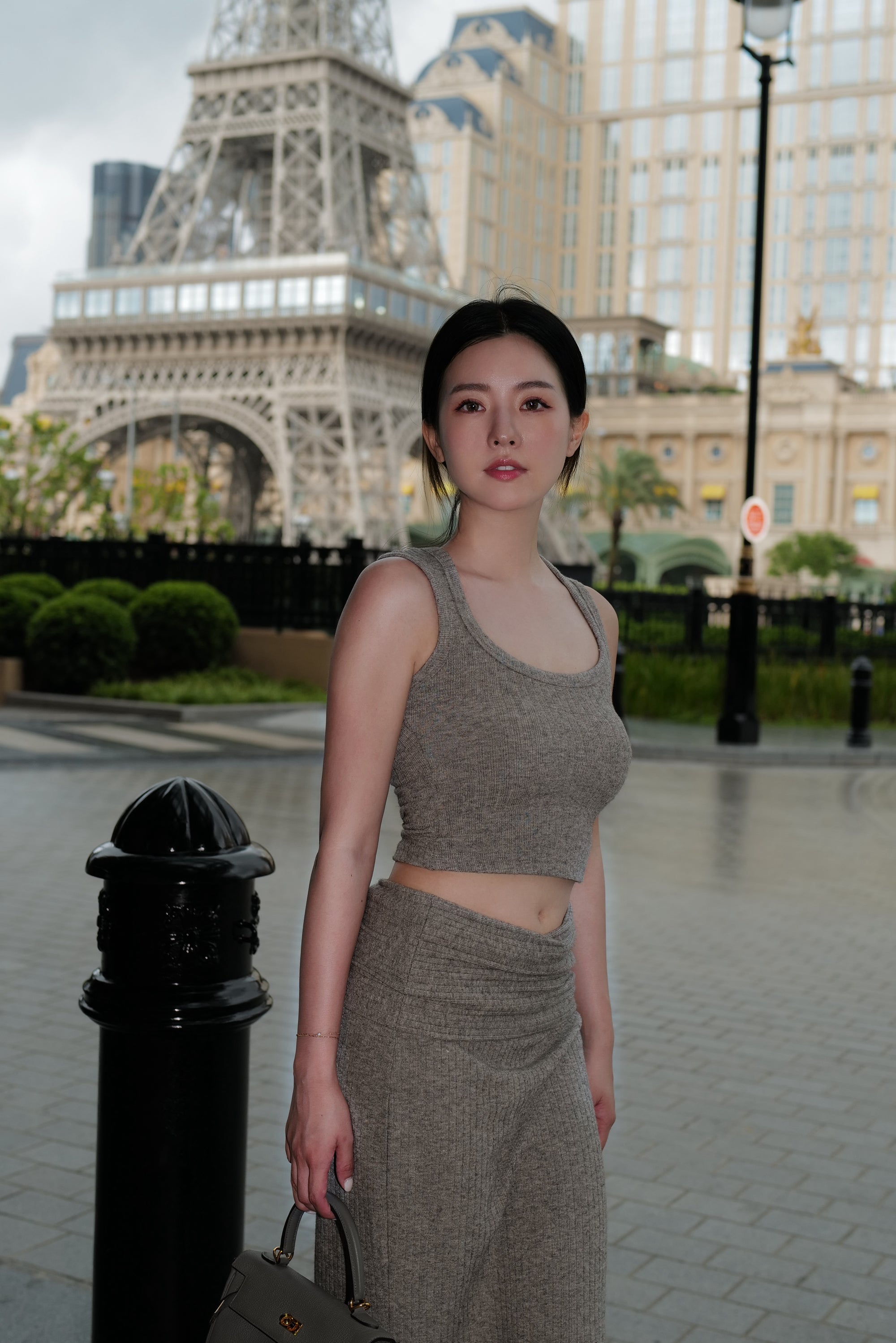 Where It Stays Knit Skirt