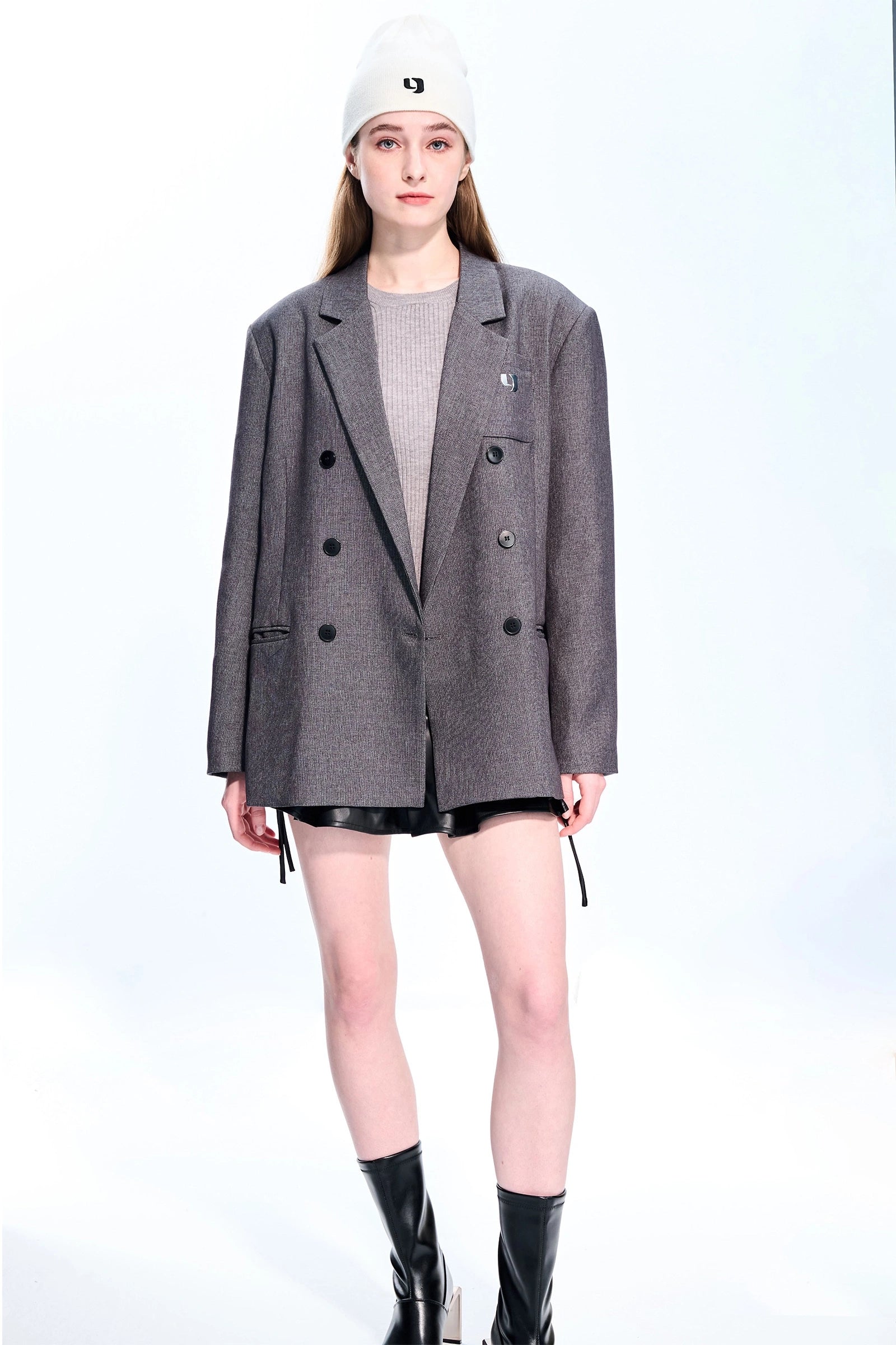 Metallic Y Logo Suit