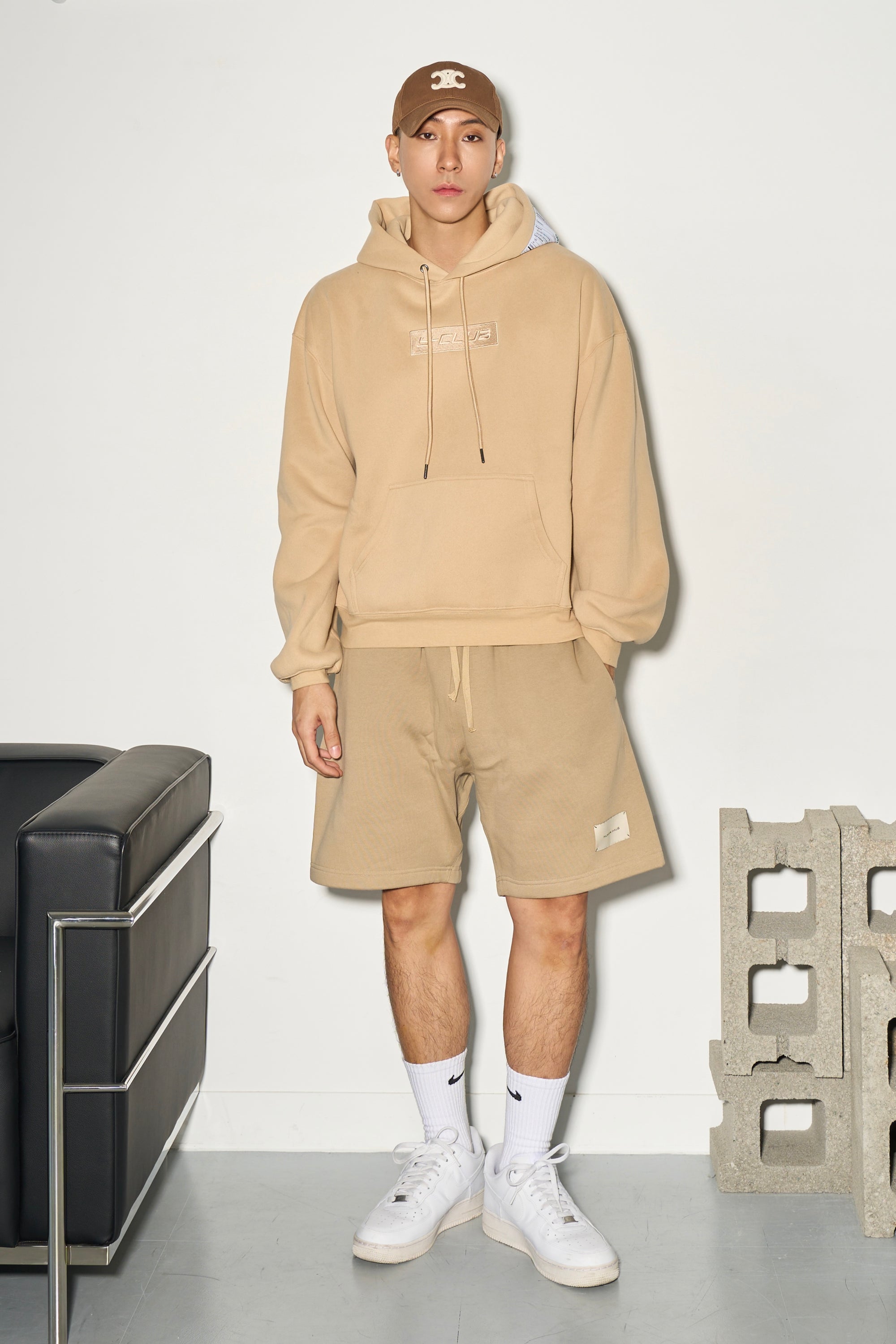 Y-Club Box Logo Hoodie