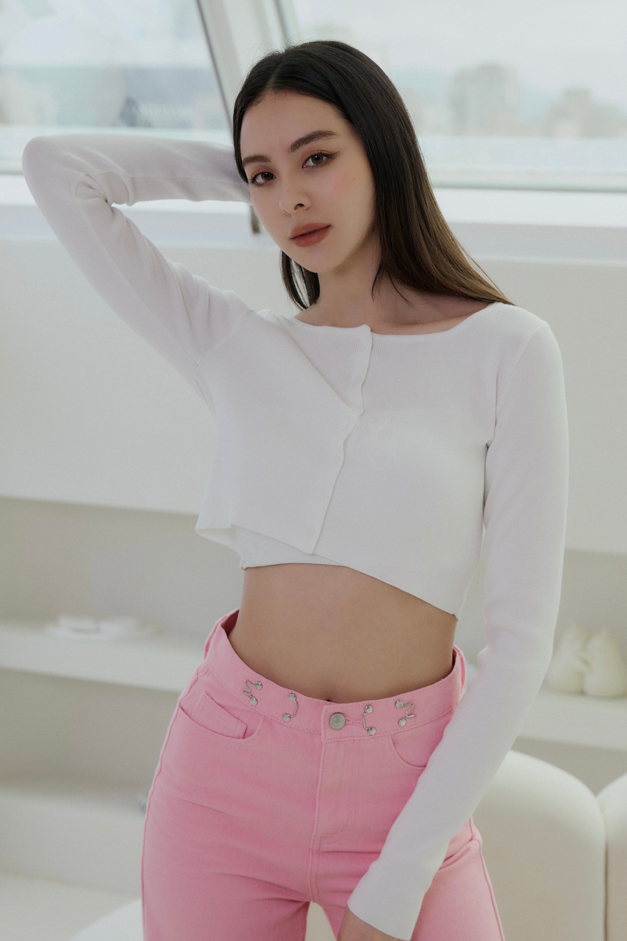 Double Take Knit Top