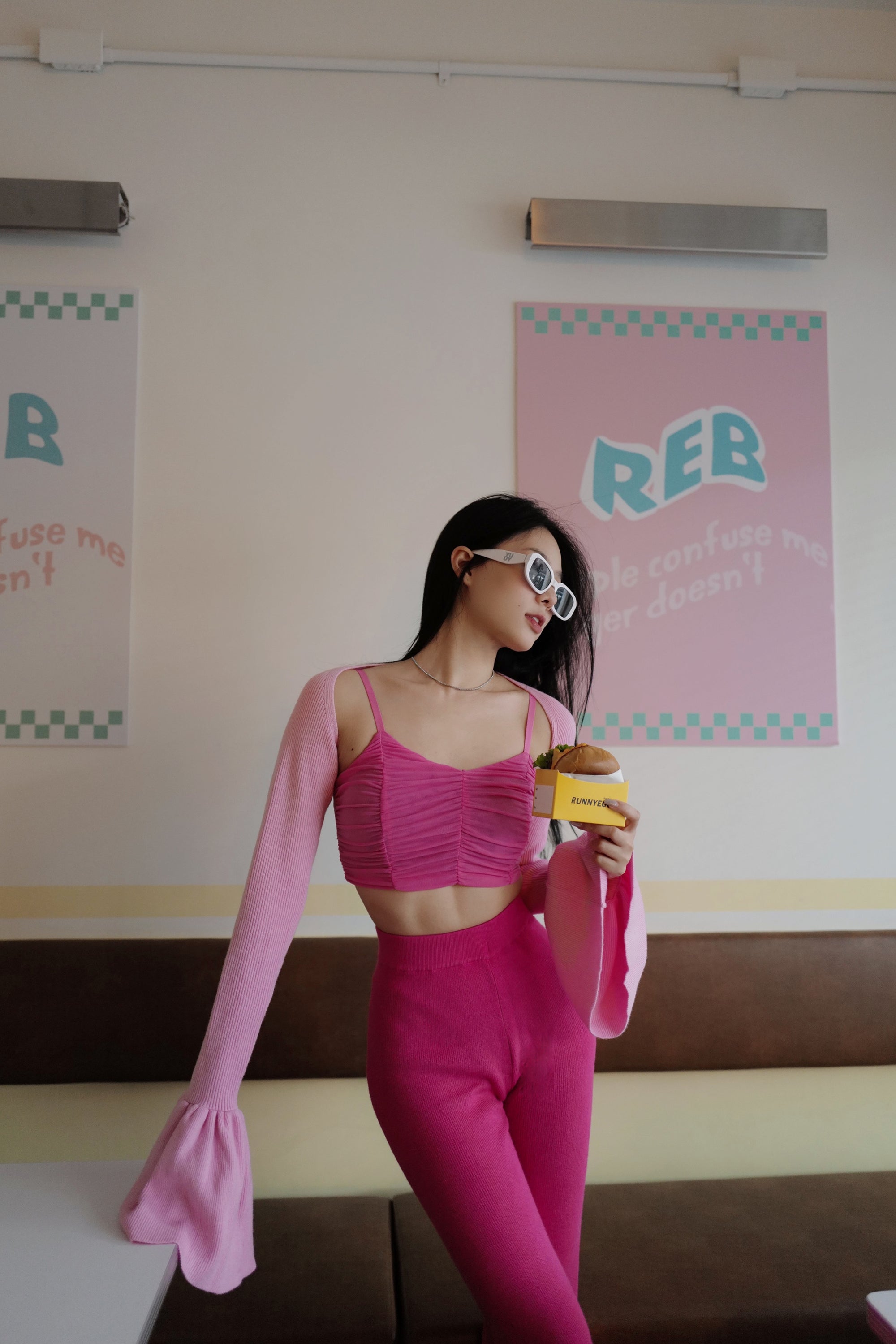 Touched By No One Knit Top