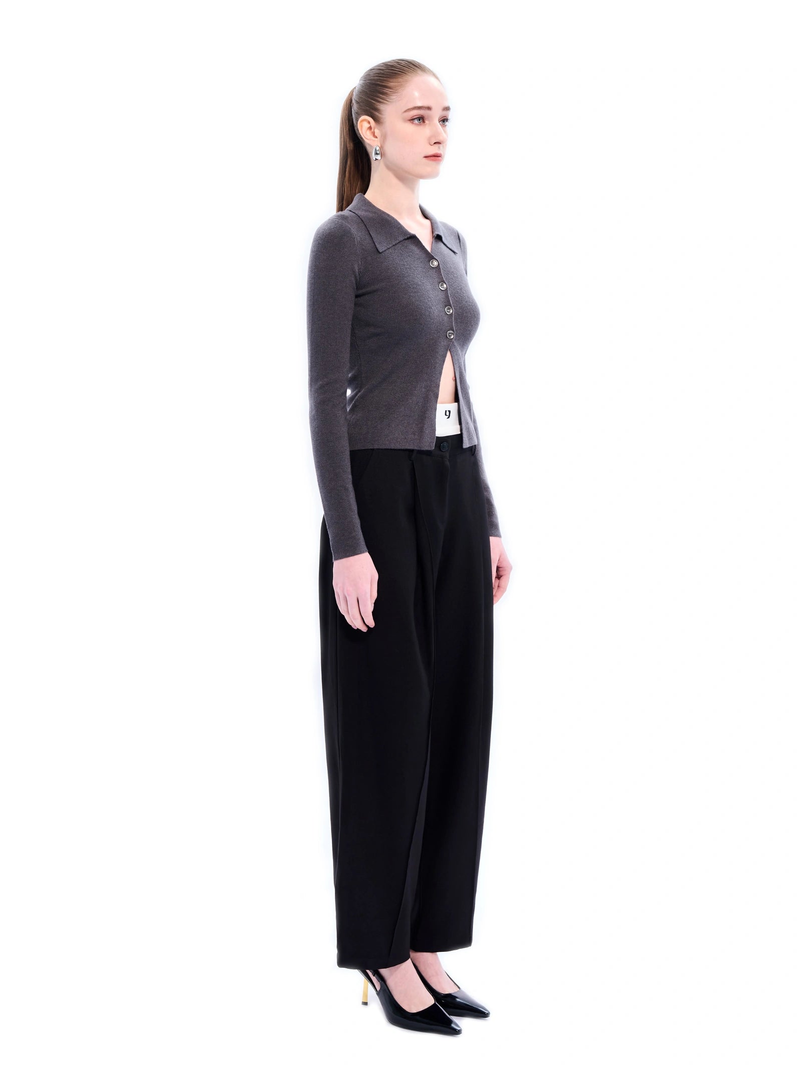 Y-logo Dress Pants