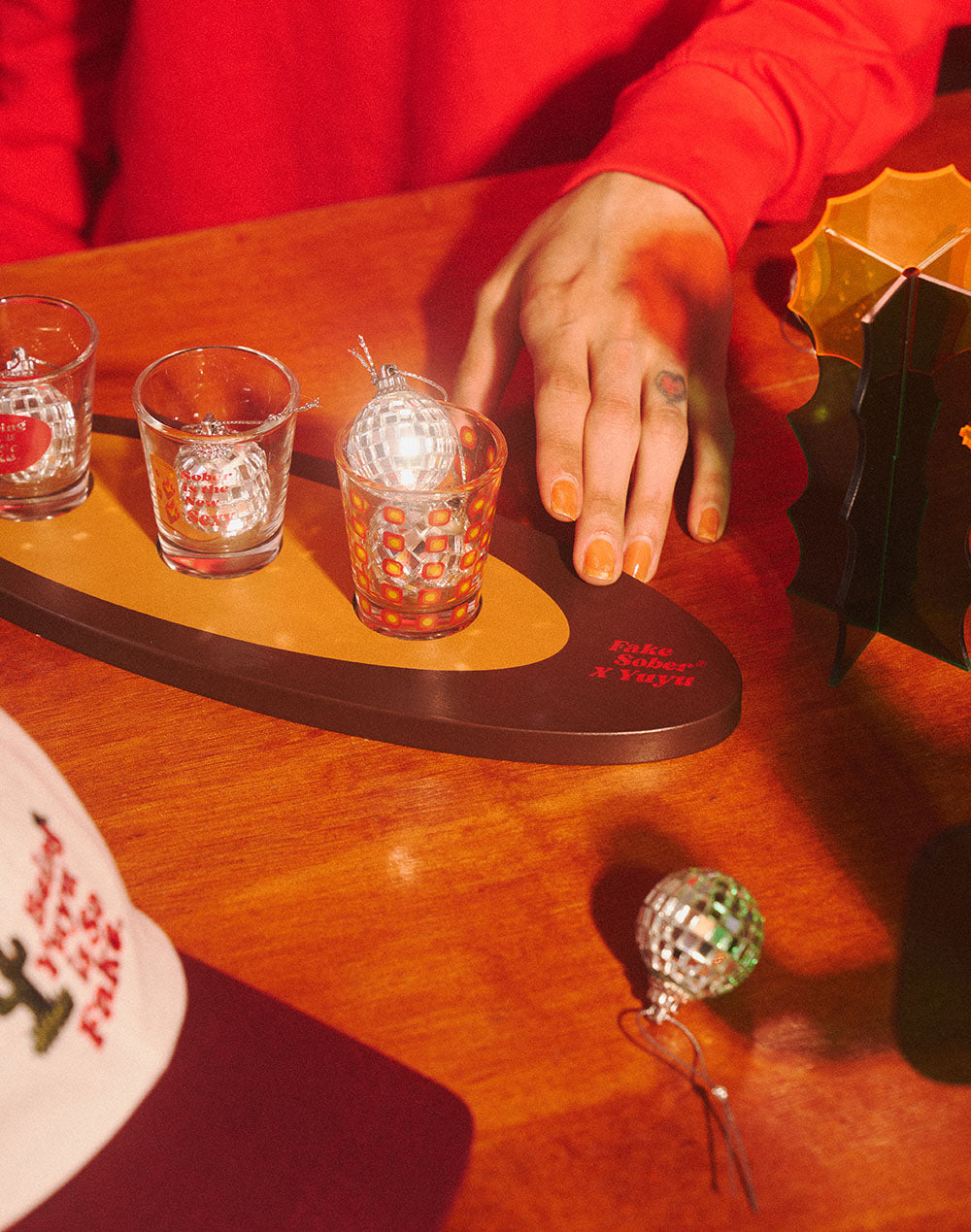 Fake Sober Shot Glass Set