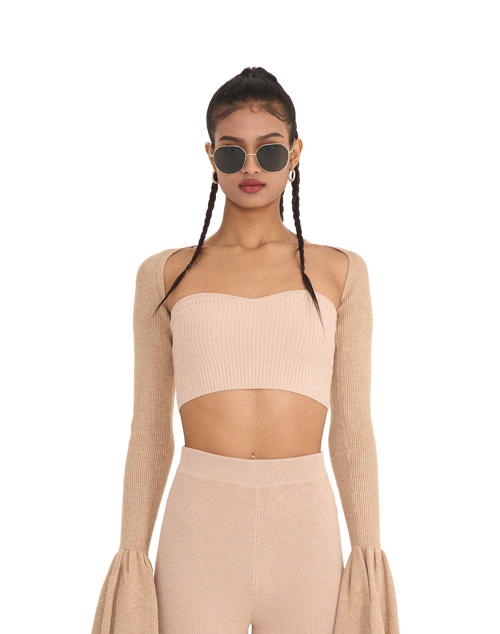 Touched By No One Knit Top