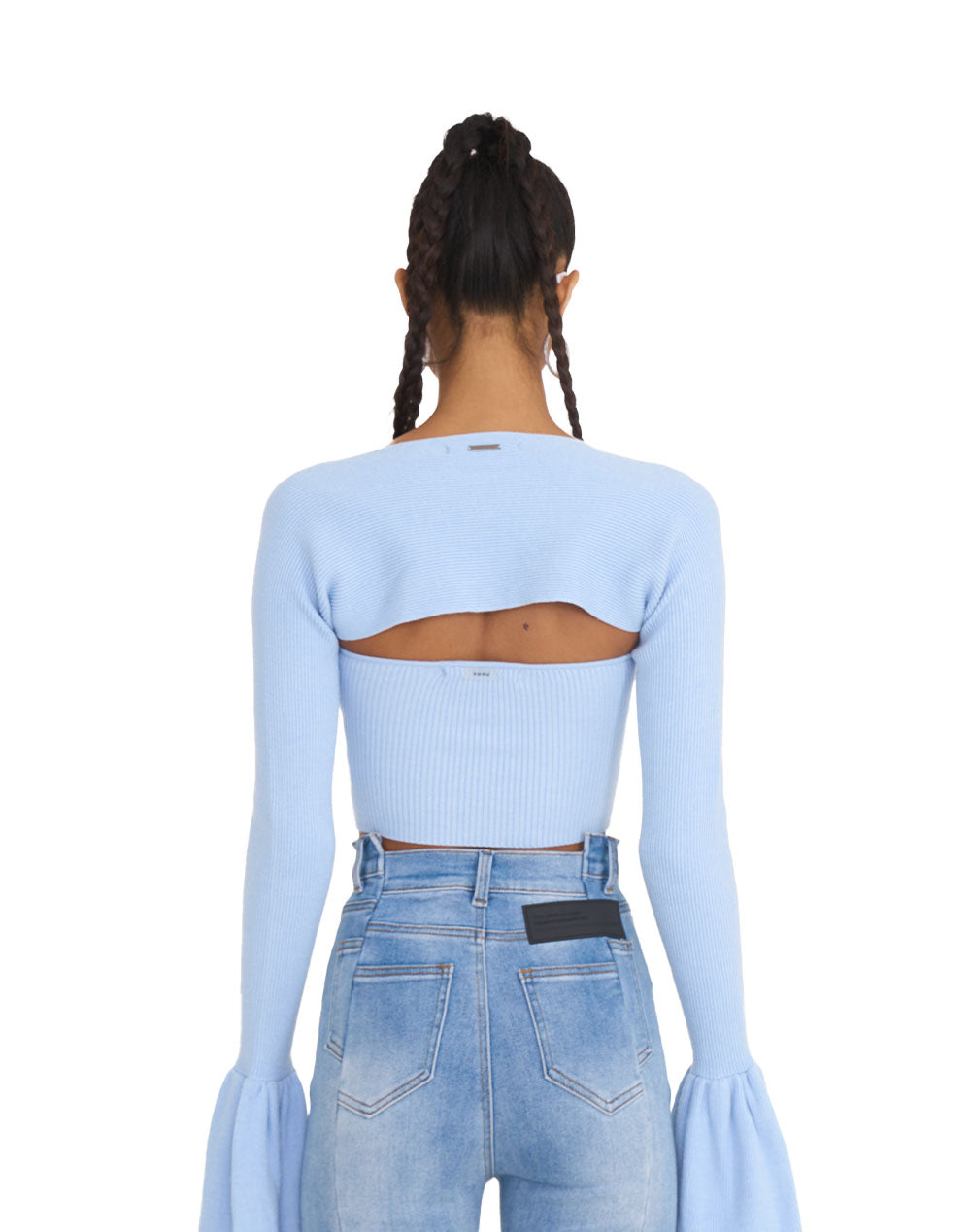 Touched By No One Knit Top