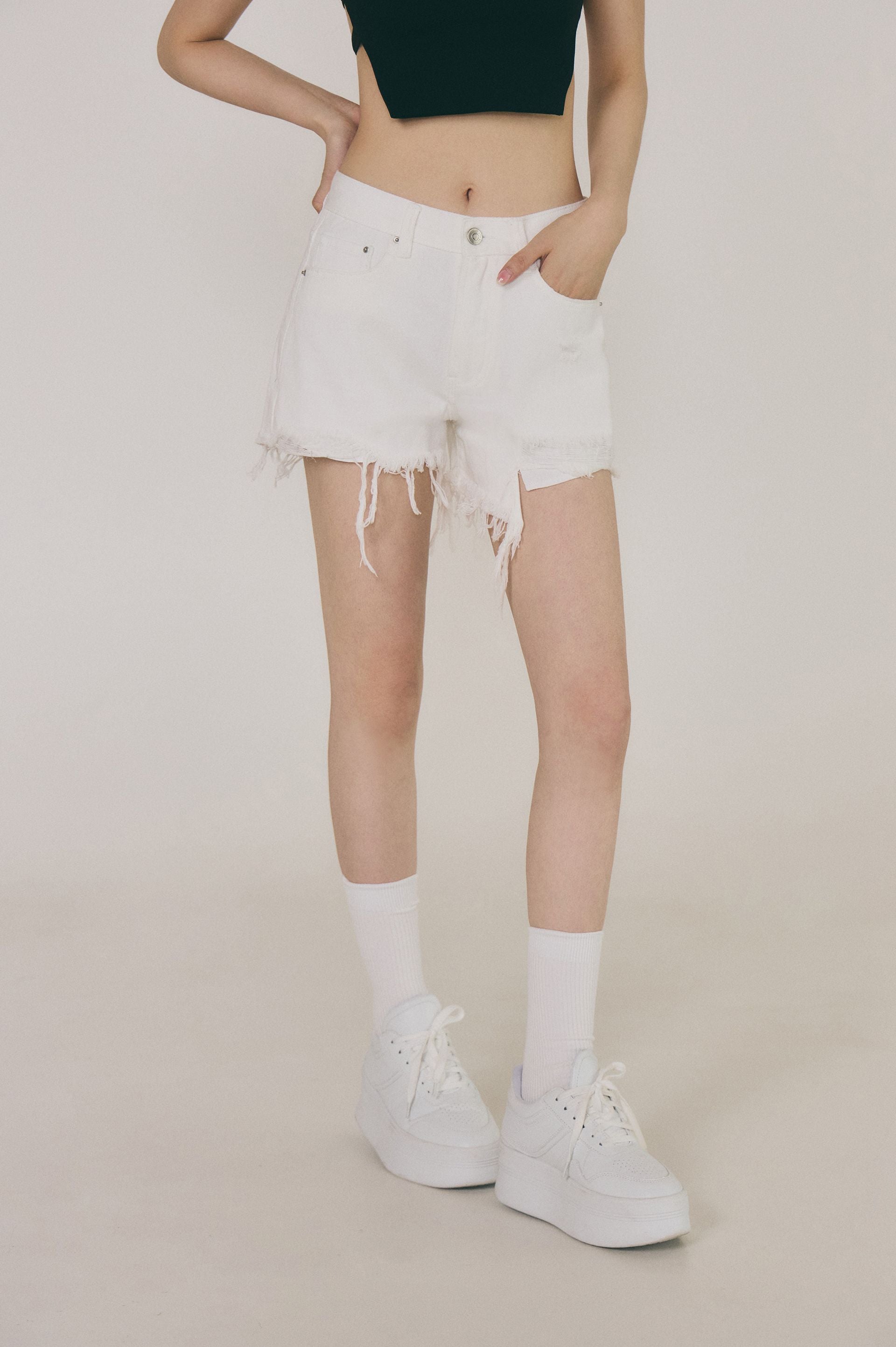 Want You Bad Denim Shorts