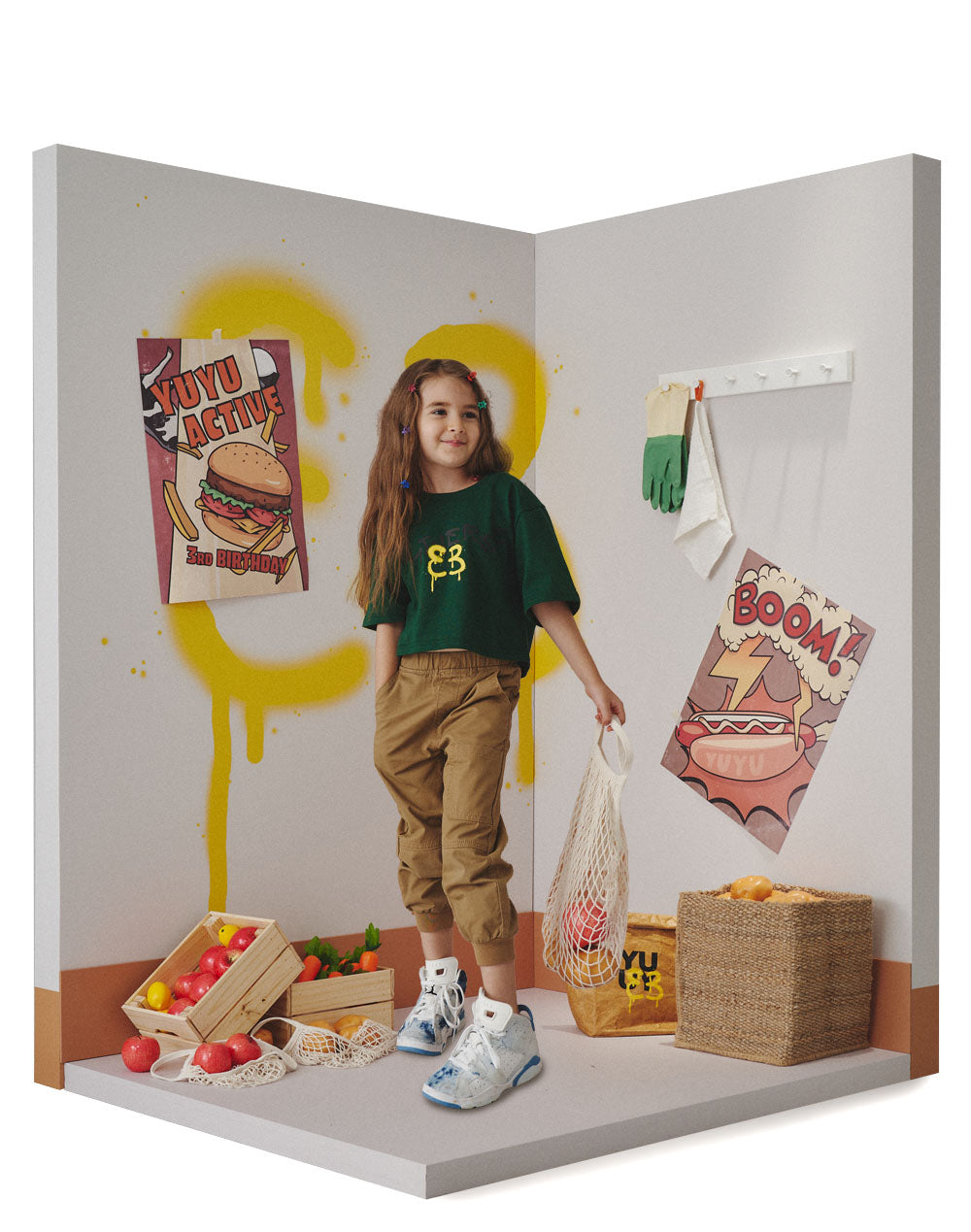 Yuniverse Kids Crop Top