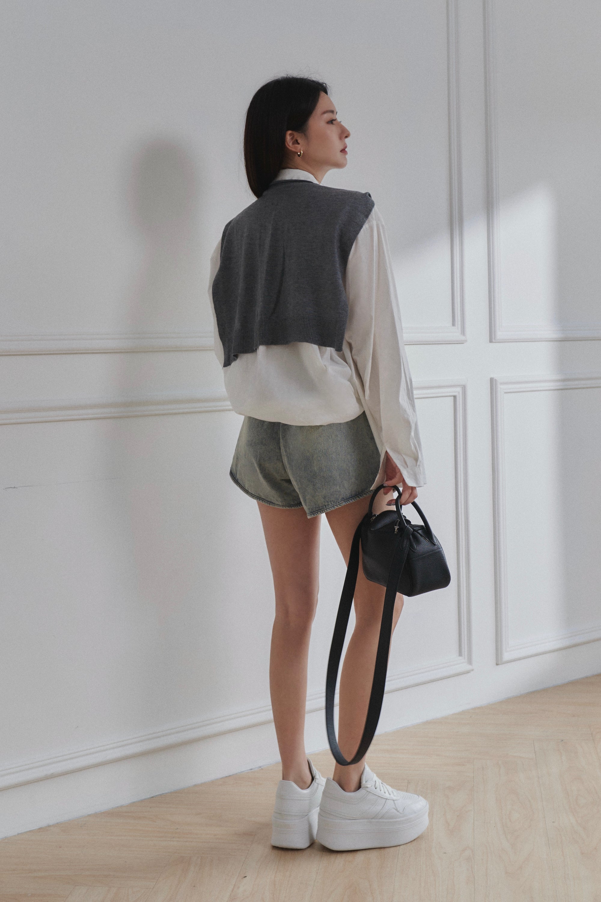 Me After You Denim Shorts