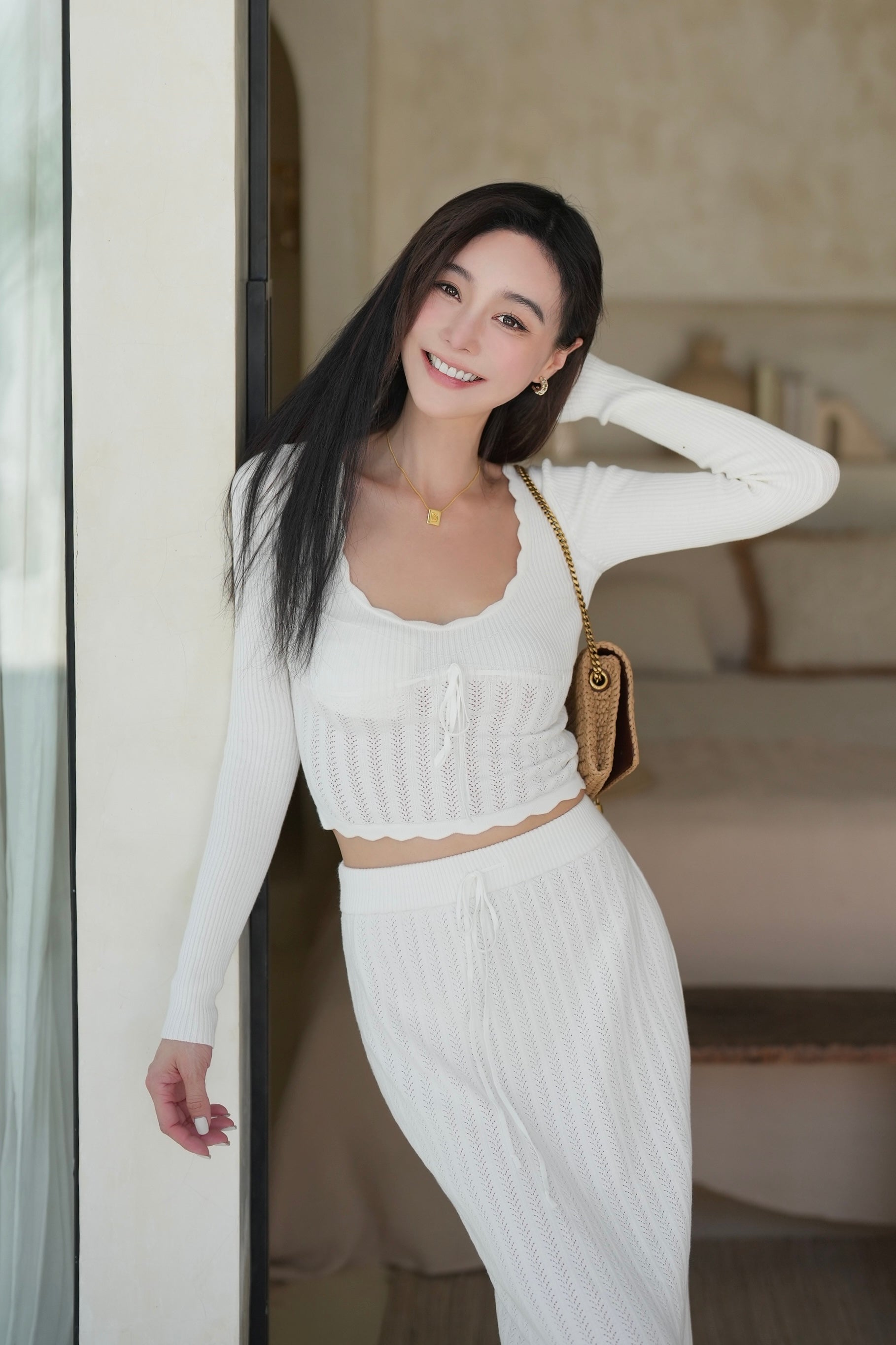 Blame The Moon Knit Skirt