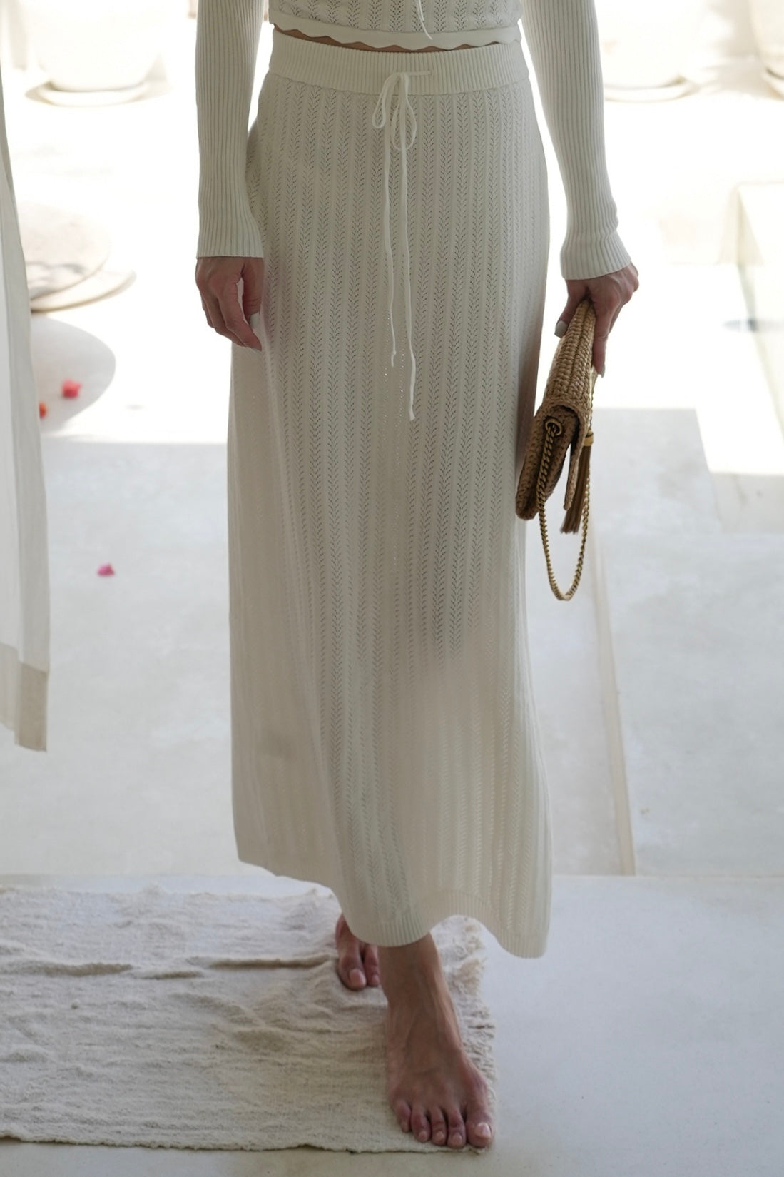 Blame The Moon Knit Skirt