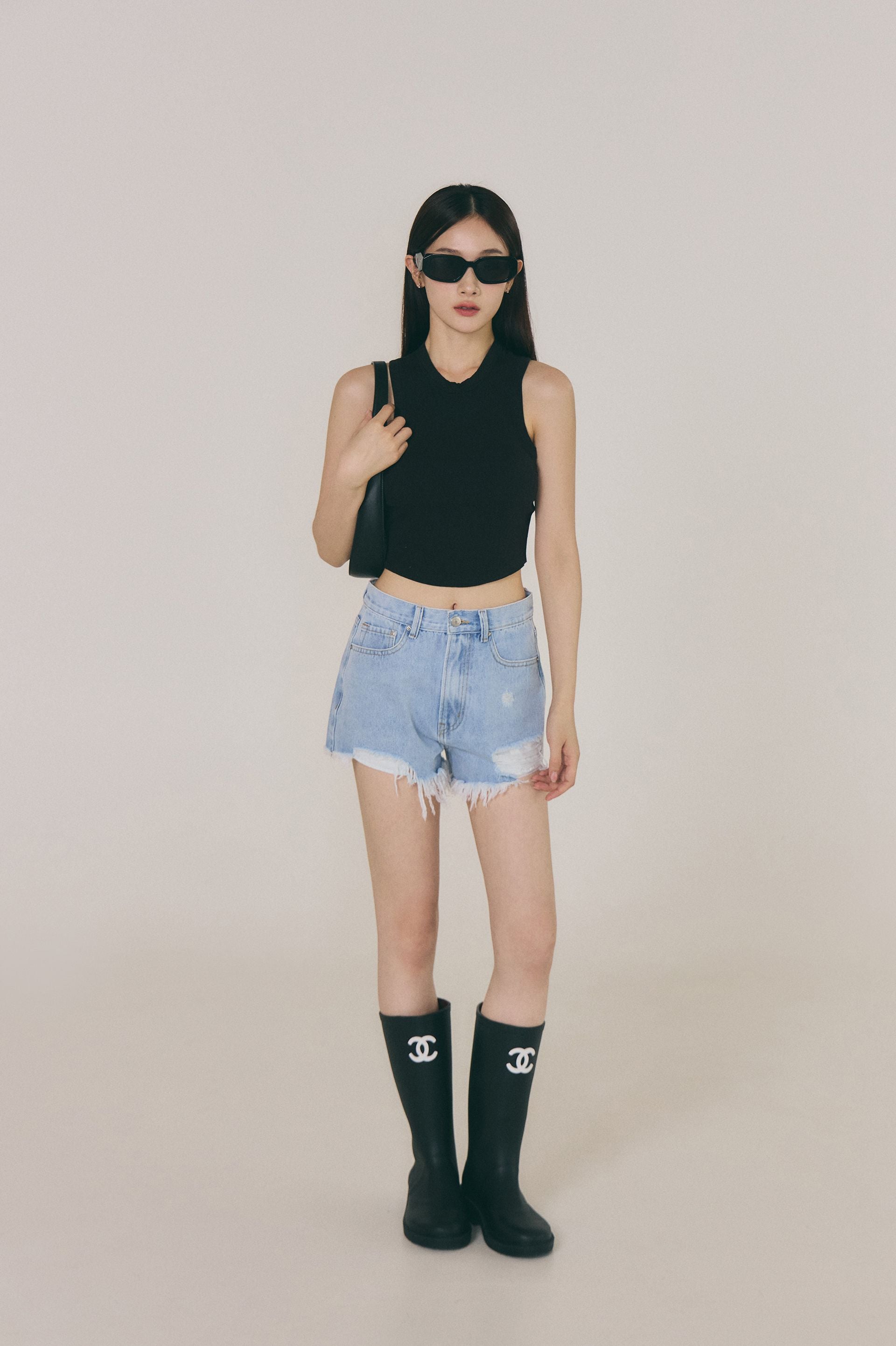 Want You Bad Denim Shorts