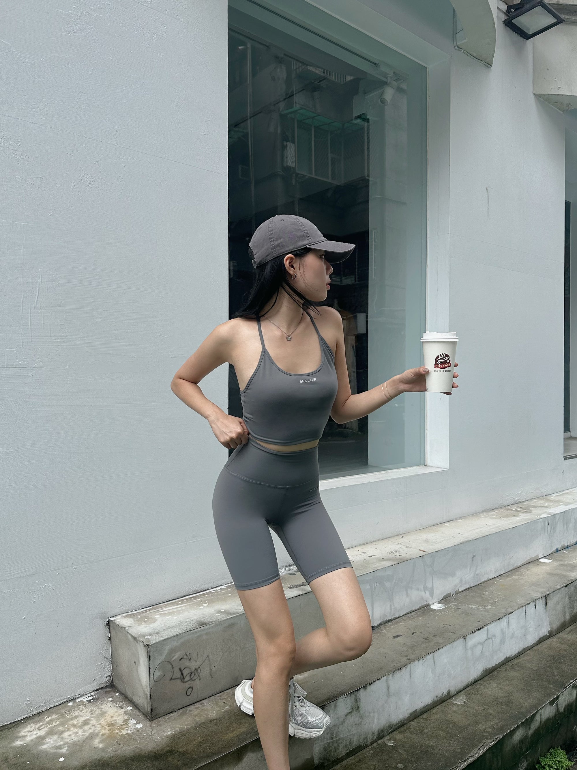 In Bloom Biker Shorts