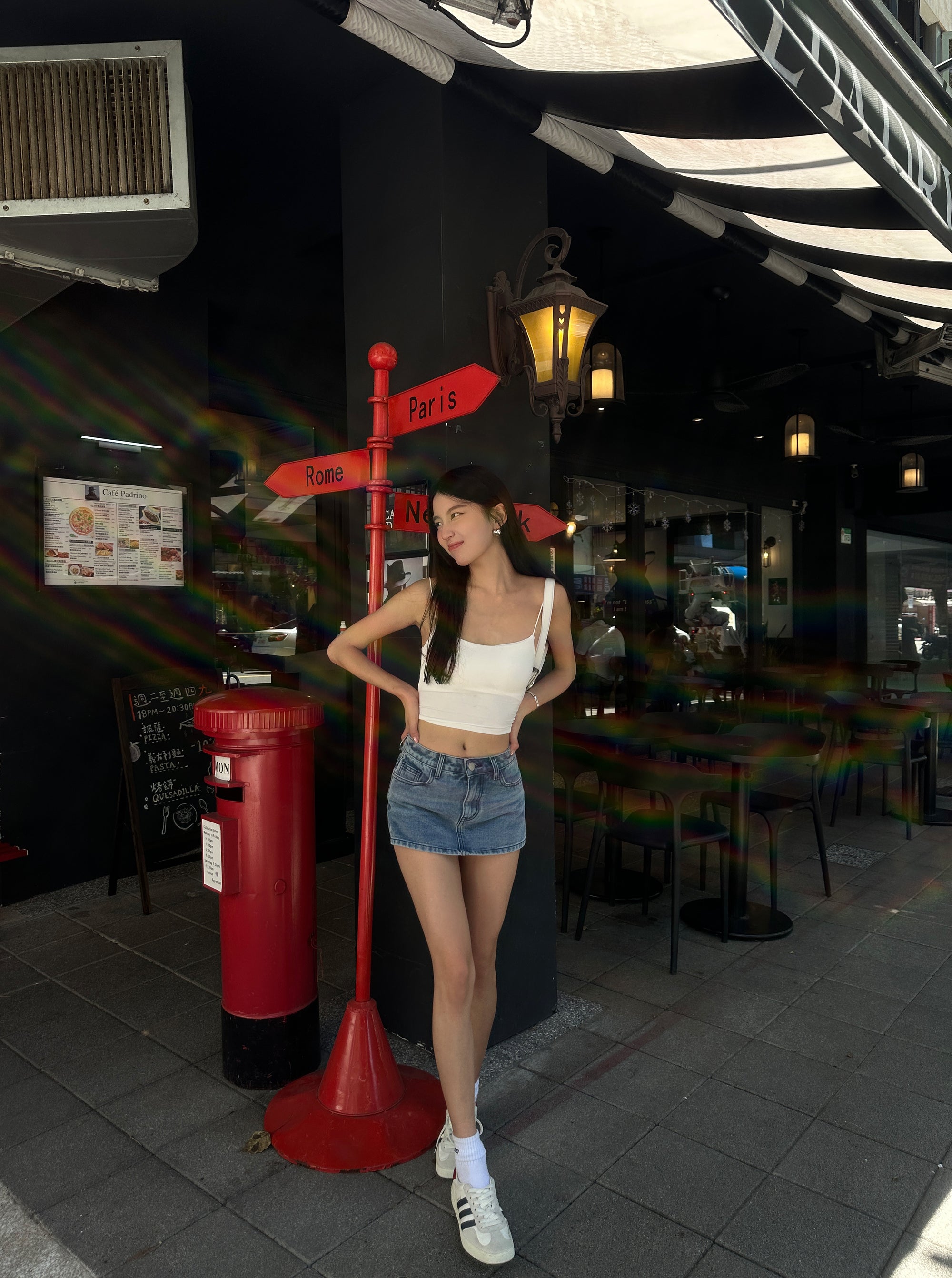 Supergirl Denim Shorts