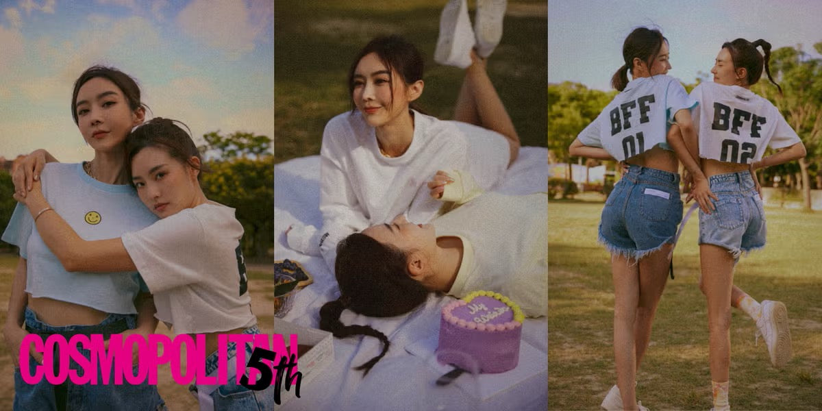 尖叫聲！！！柯夢波丹五歲囉～COSMO五週年特別企劃「COSMO X YUYU 」閨蜜聯名T恤上市！