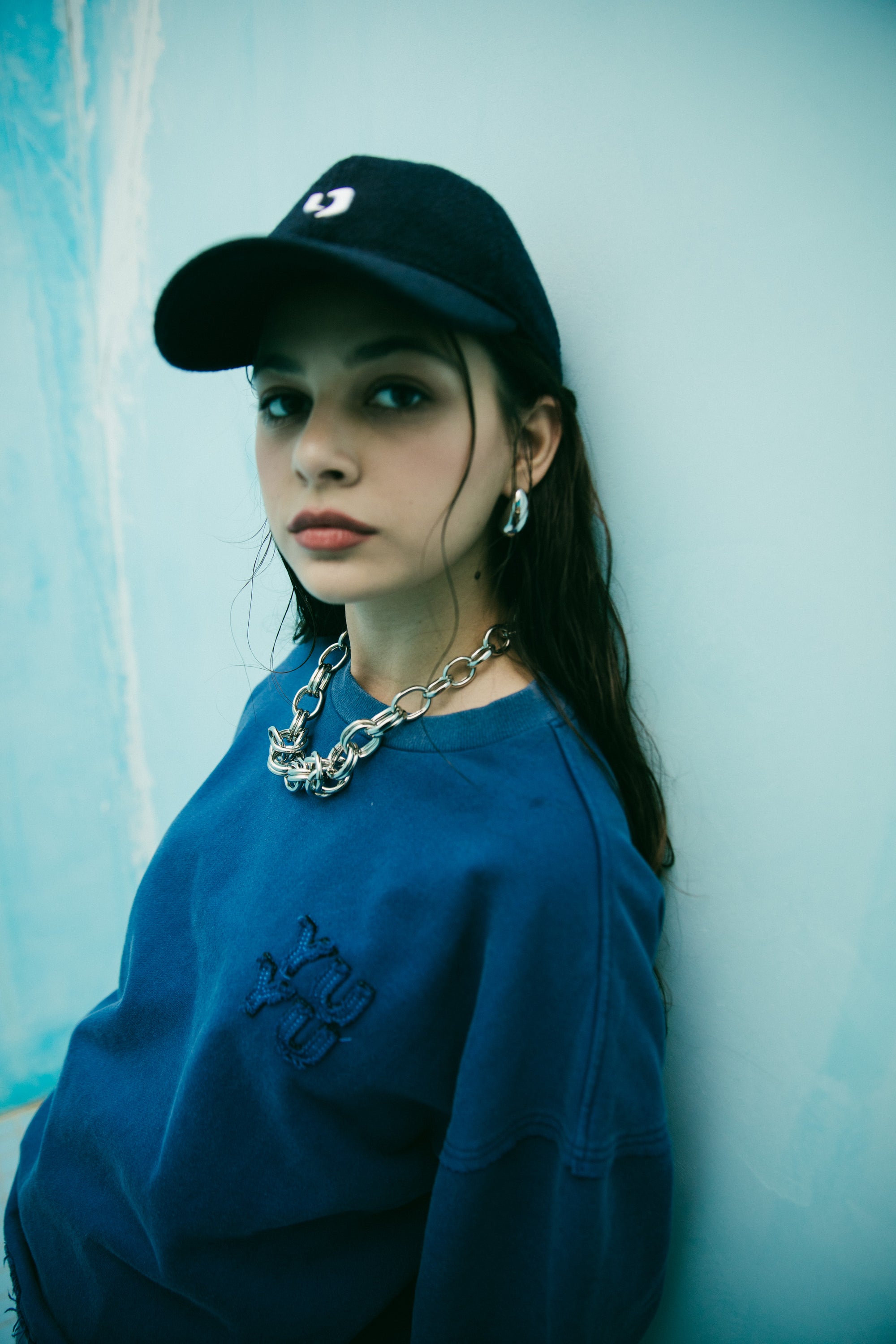 Washed College Sweatshirt