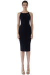 Silent Knit Dress(black)