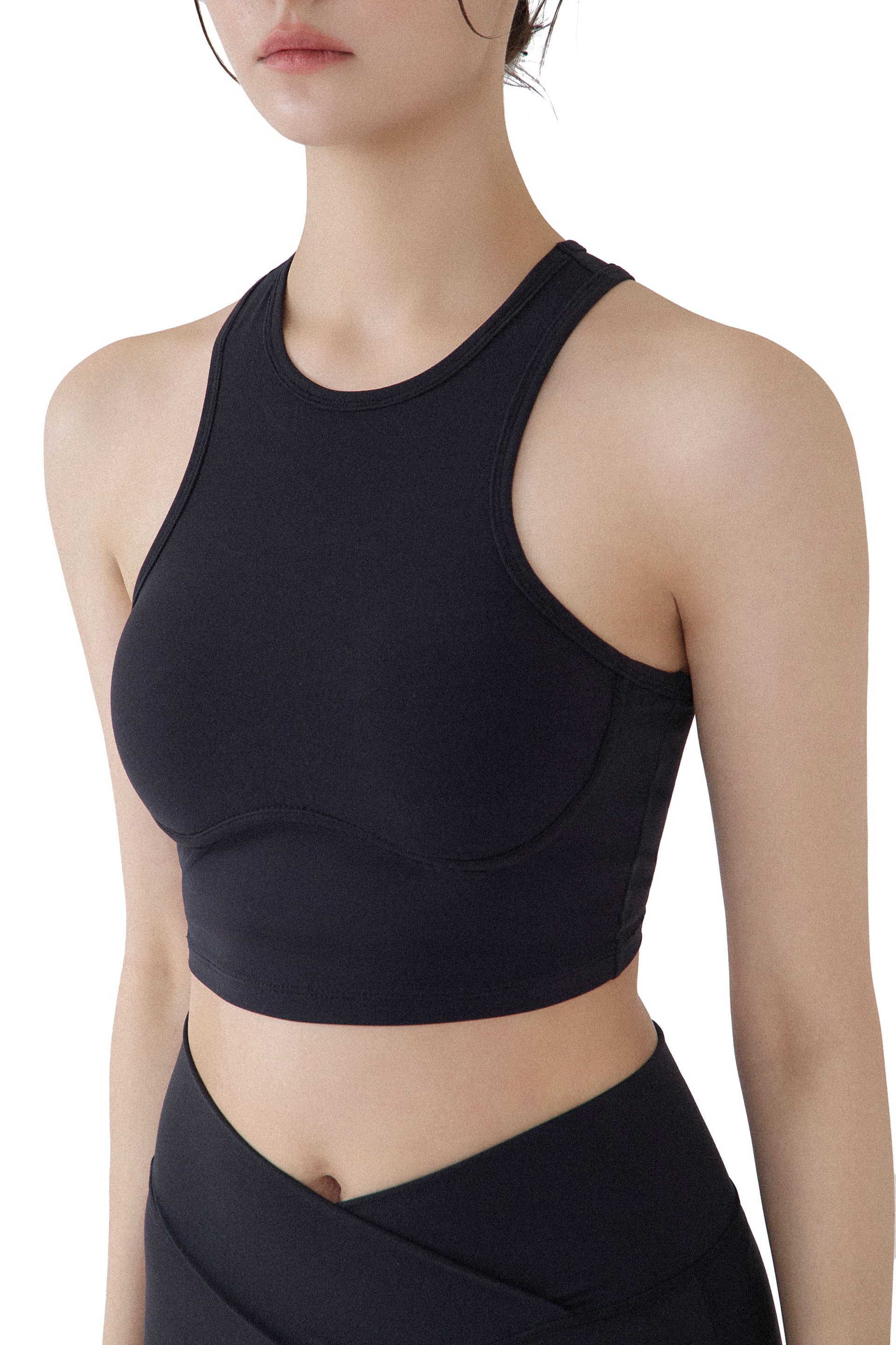 Good Feeling Tank Bra black