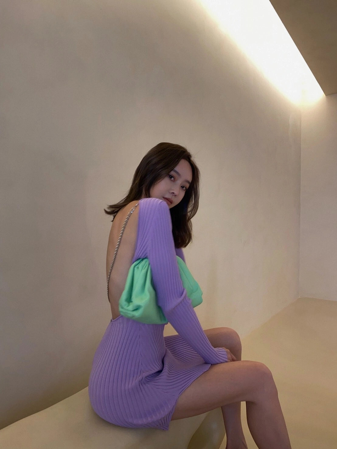 Crushing On U Chain Dress