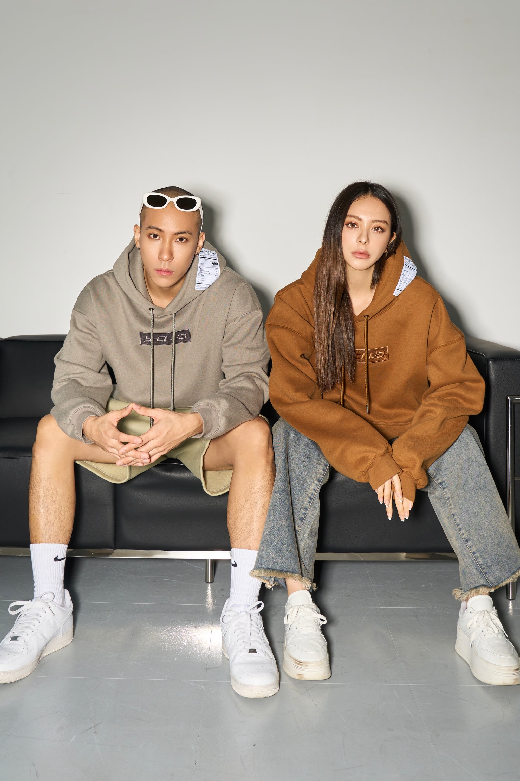 Y-Club Box Logo Hoodie