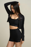 Silent Knit Dress(black)