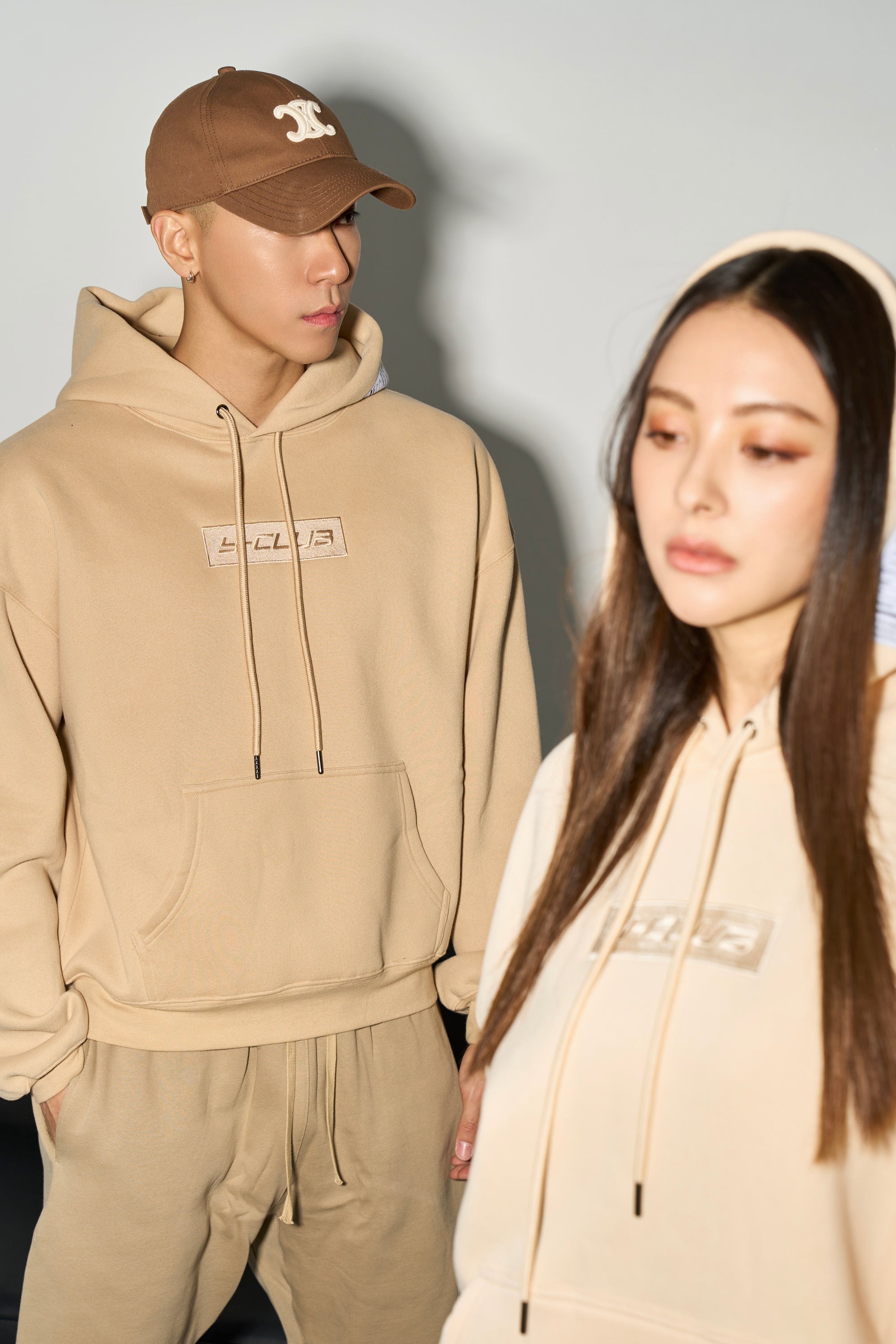 Y-Club Box Logo Hoodie